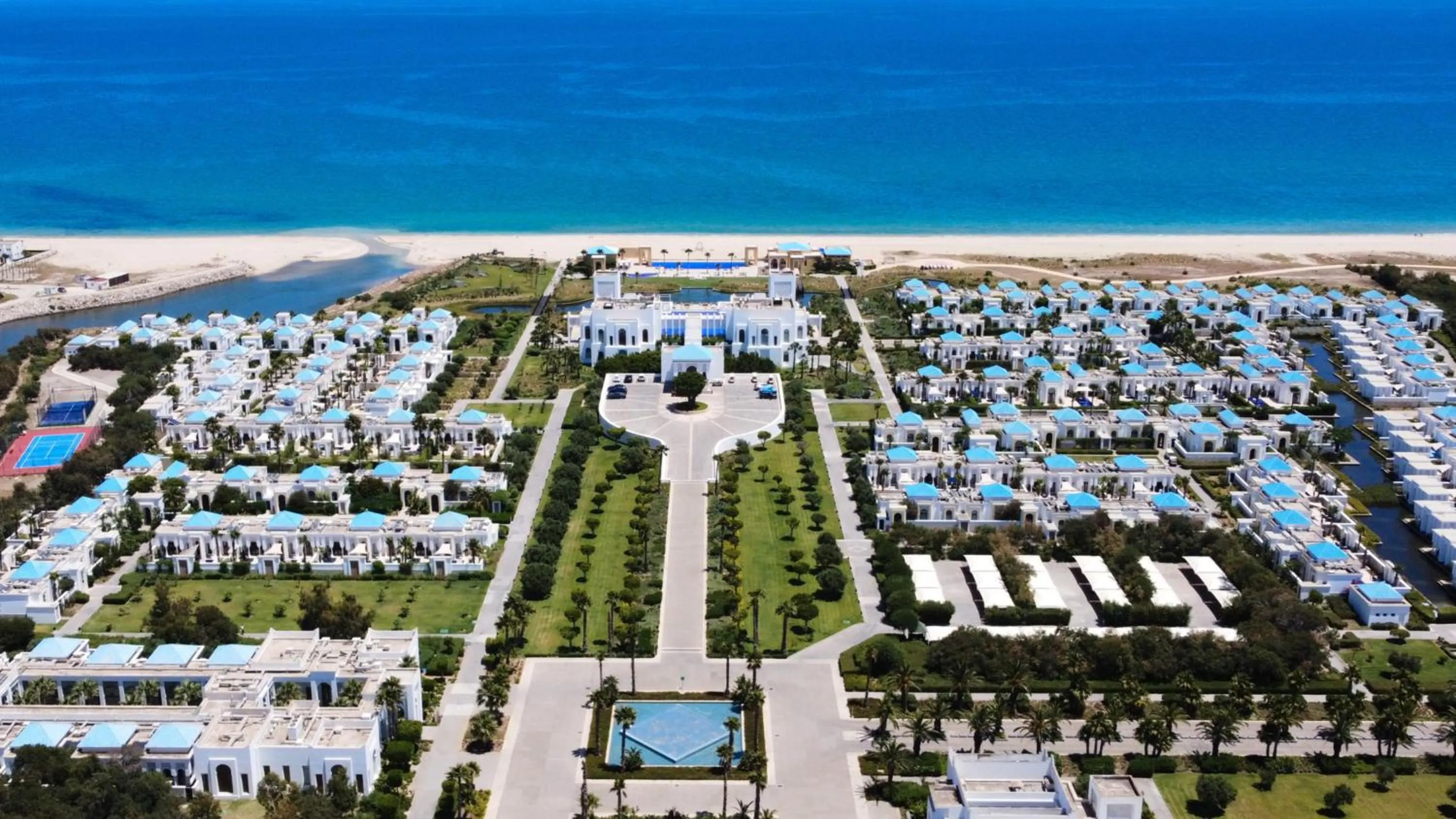 Property building in Banyan Tree Tamouda Bay