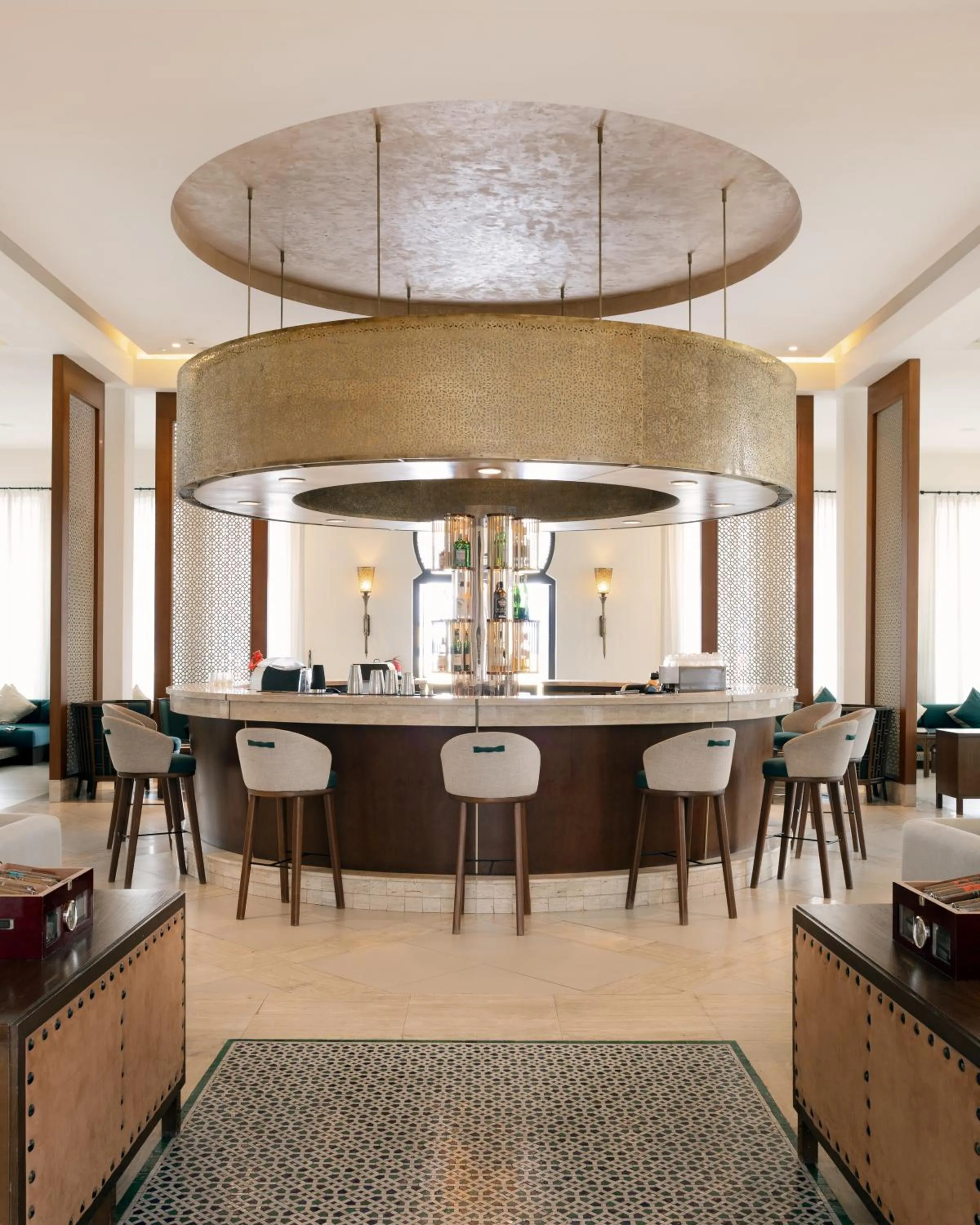 Dining area in Banyan Tree Tamouda Bay