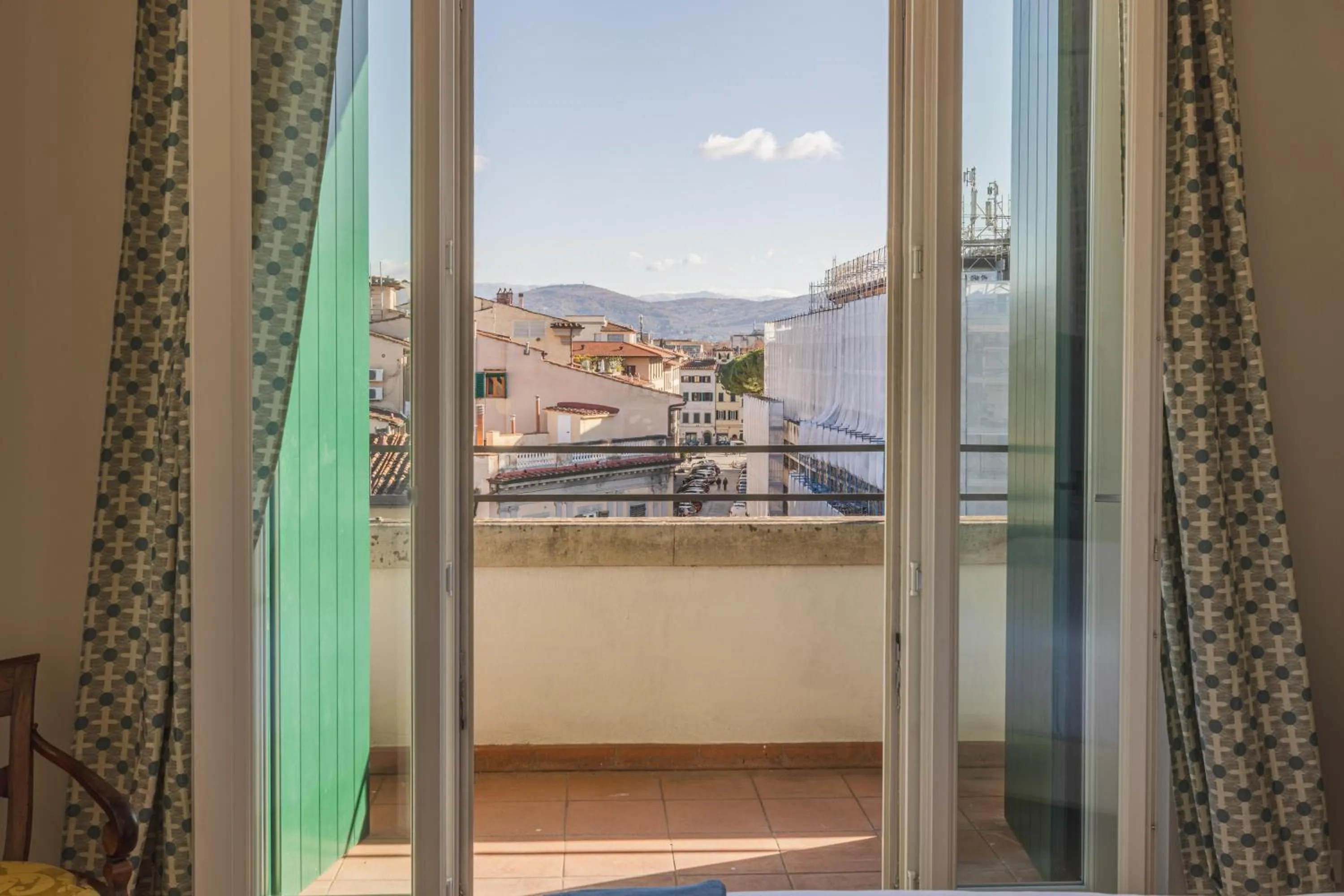 City view in Antica Torre Tornabuoni