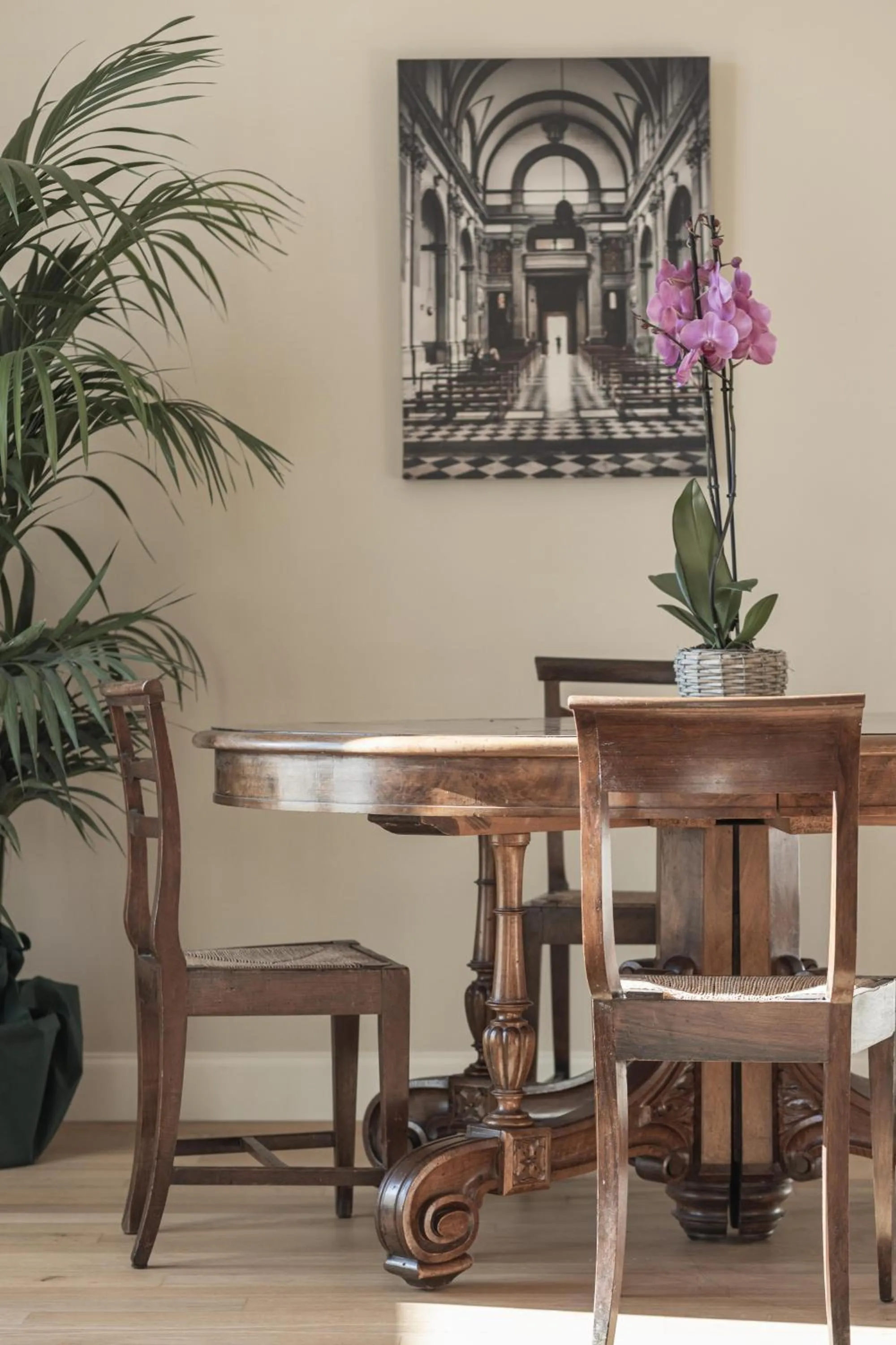 Dining area in Antica Torre Tornabuoni