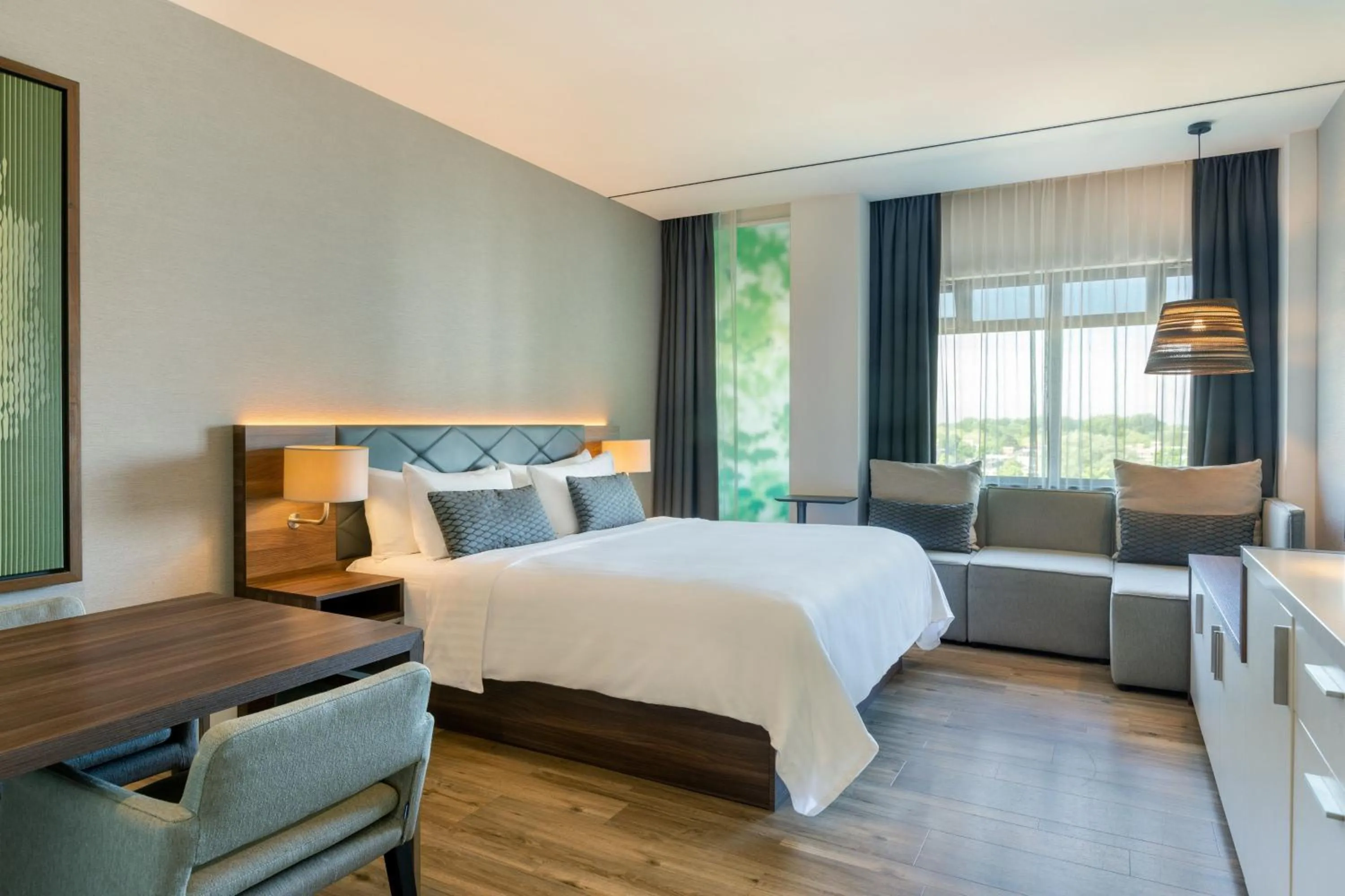 Photo of the whole room, Bed in Element Amsterdam