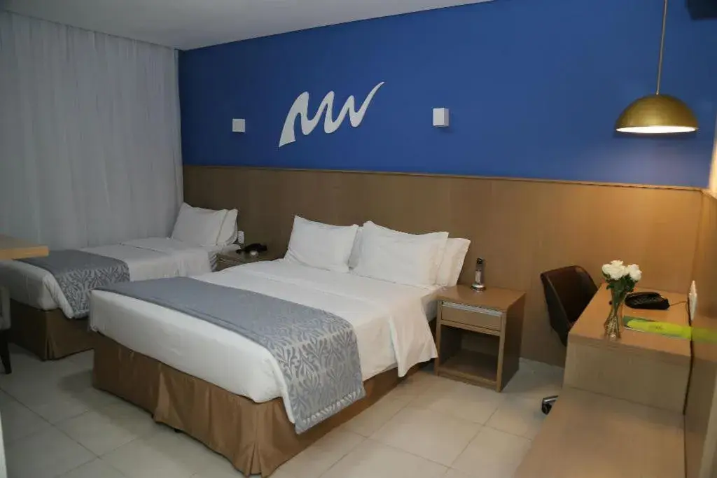 Triple Room with Pool View in Real Classic Bahia Hotel Triple Room with Pool View in Real Classic Bahia Hotel