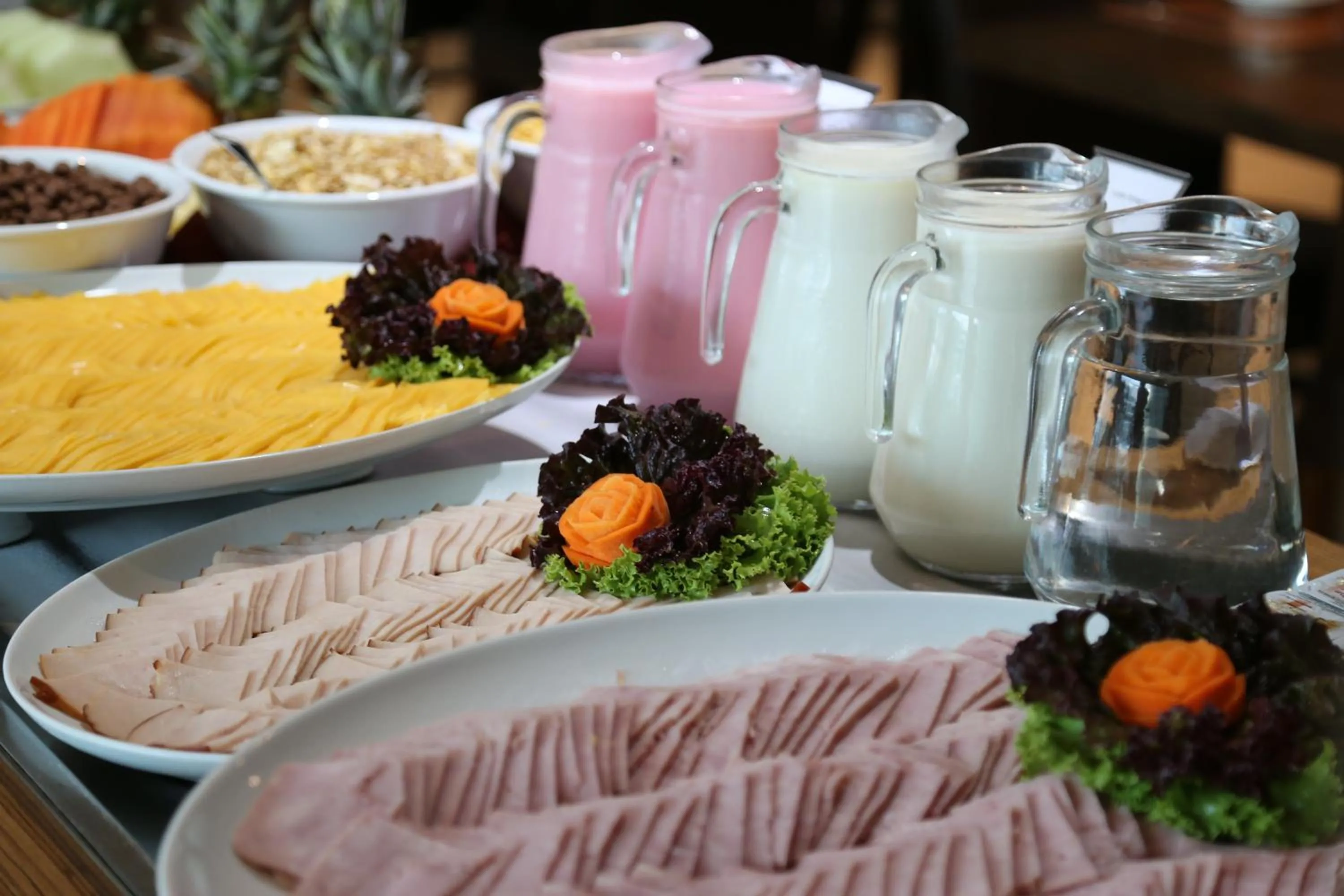 Buffet breakfast in Real Classic Bahia Hotel