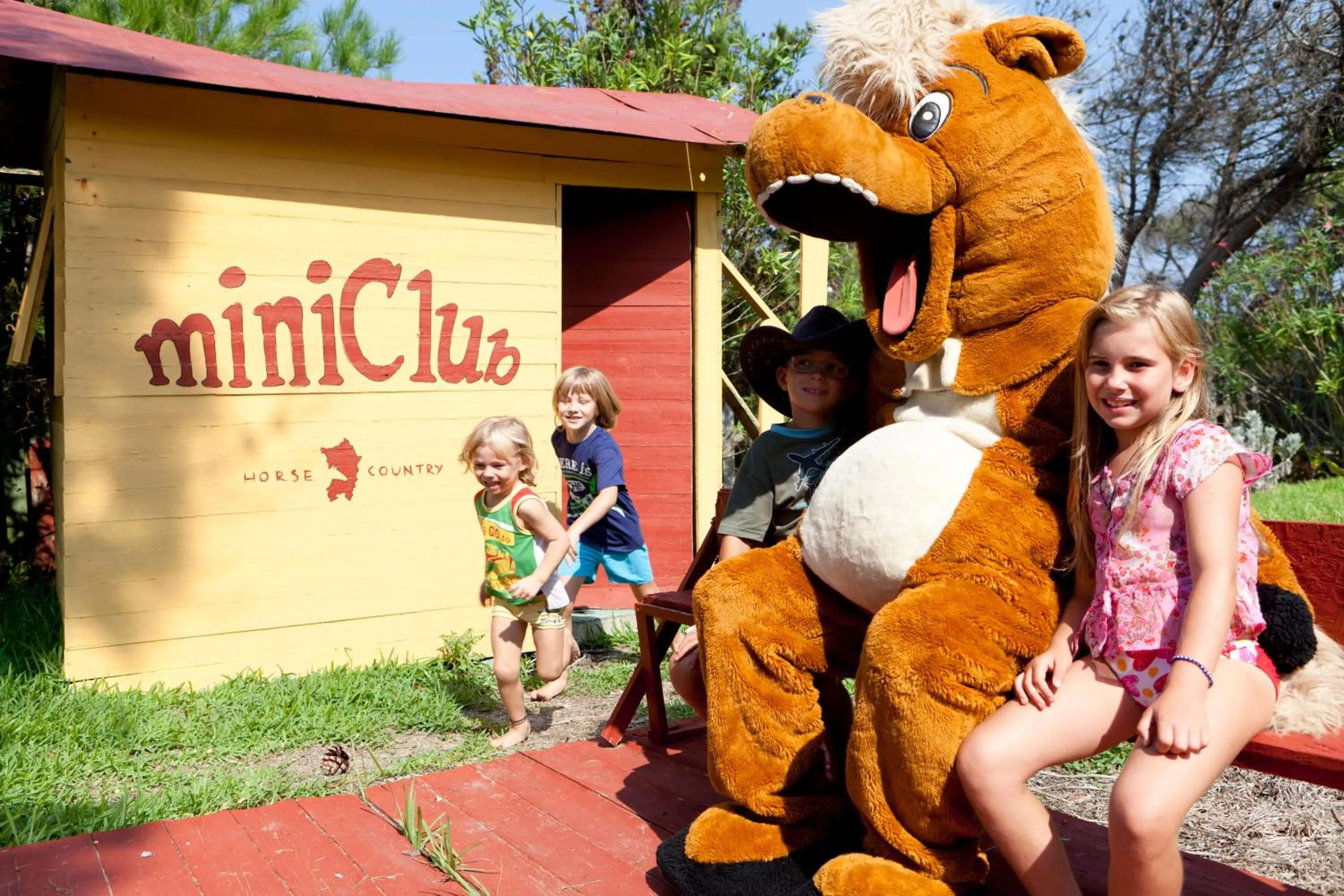 Children play ground in Horse Country Resort Congress & Spa - Hotel Ribot