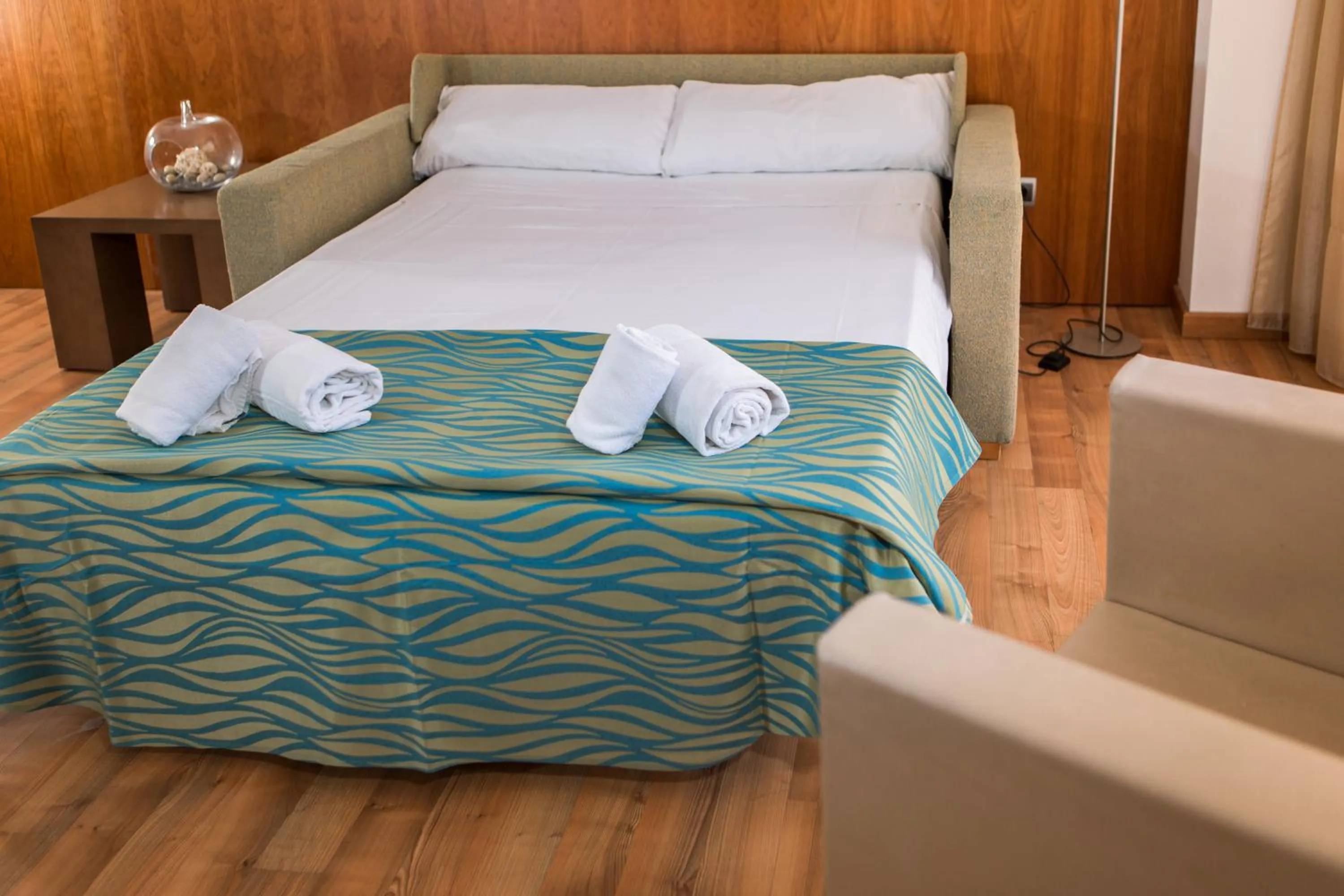 Bed in RVHotels Nautic Park