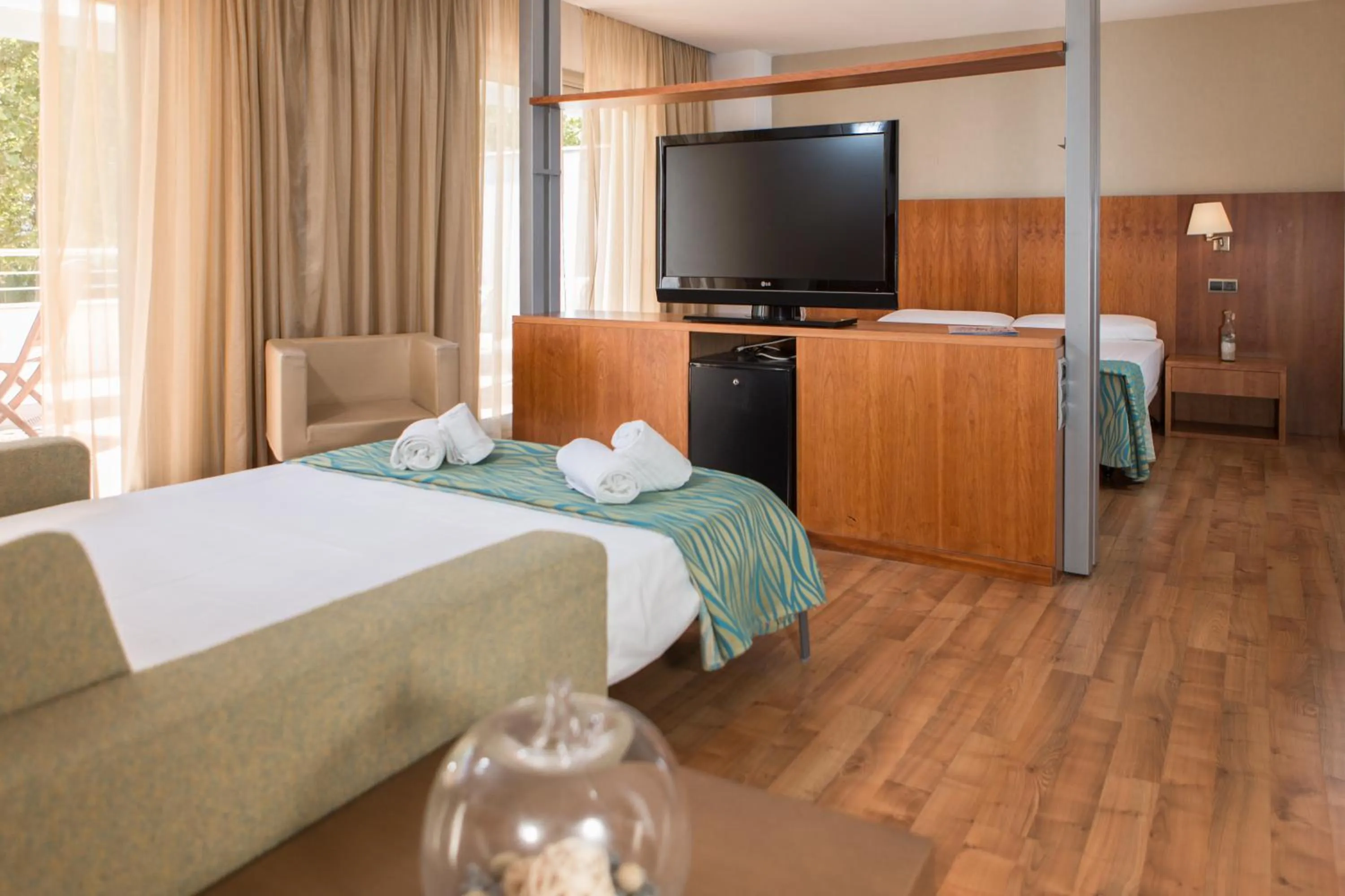 Bed in RVHotels Nautic Park