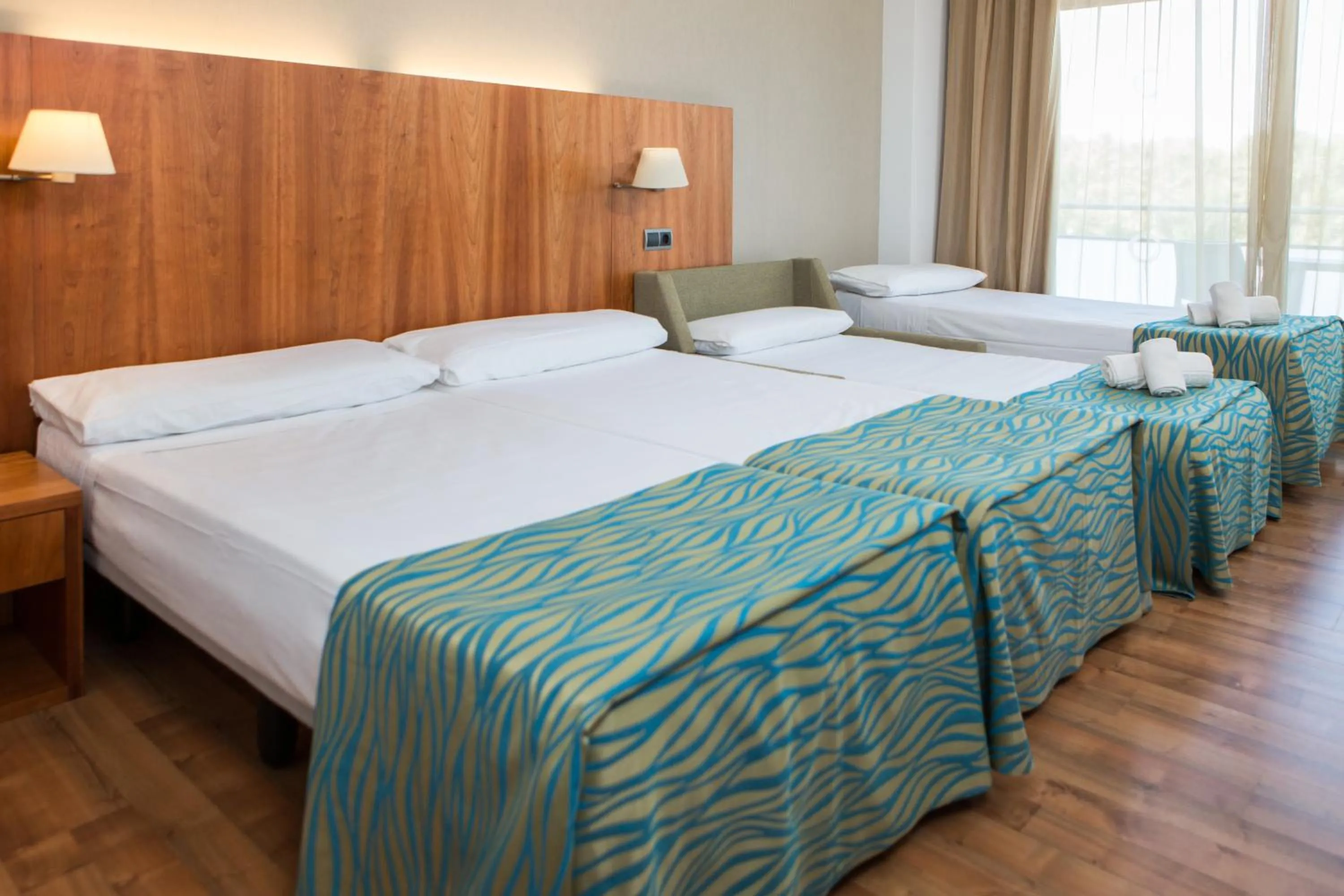 Bed in RVHotels Nautic Park