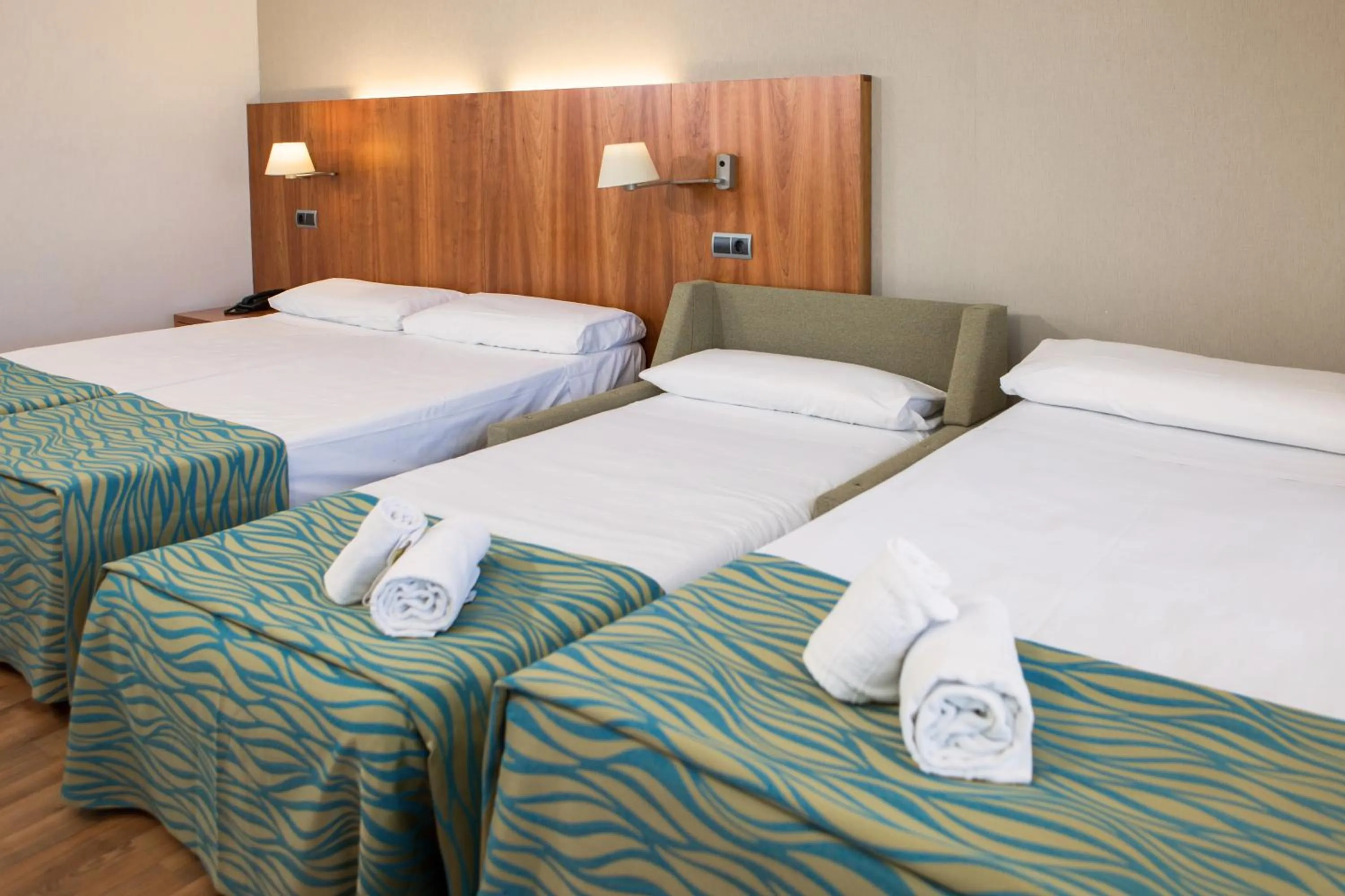 Bed in RVHotels Nautic Park