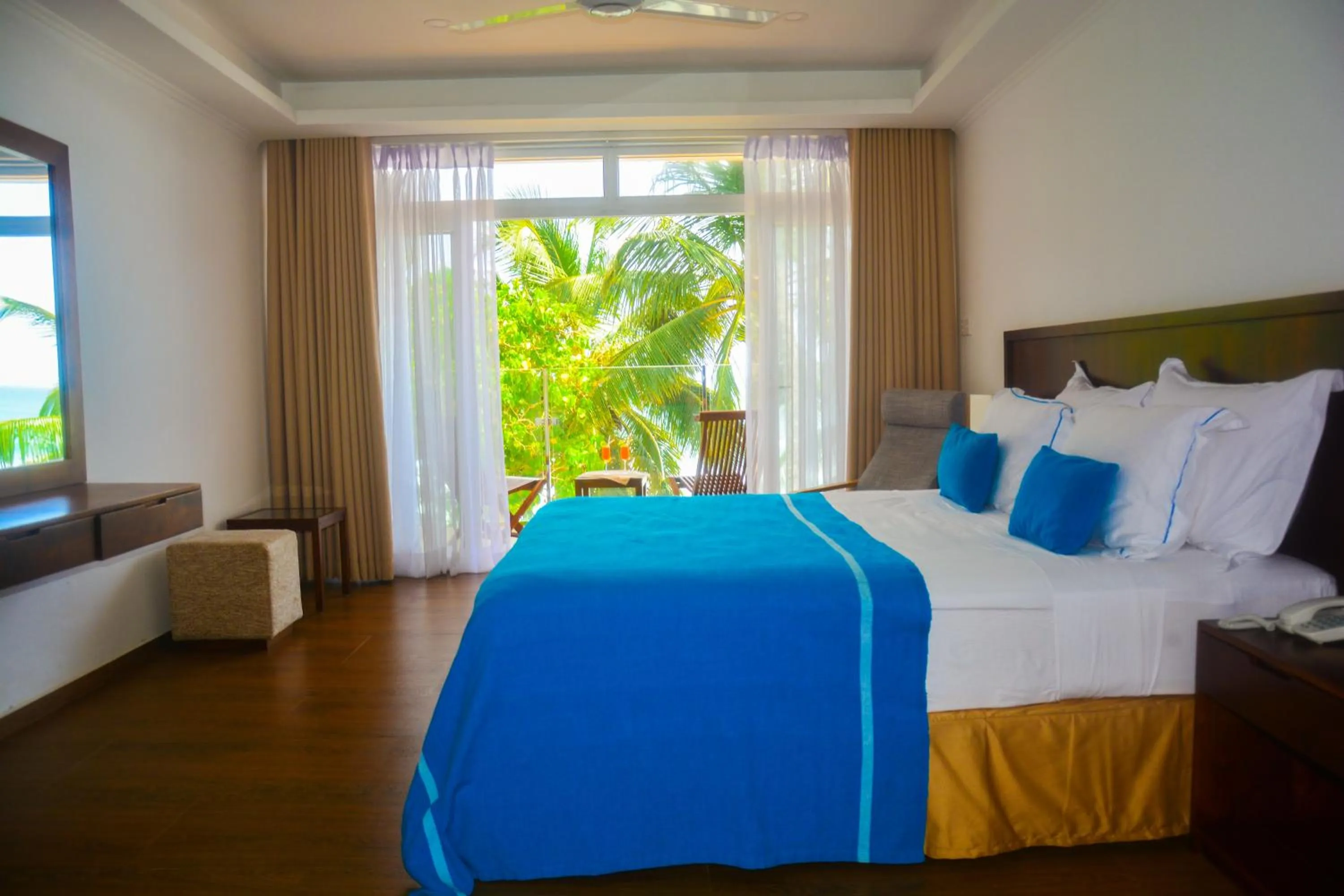 Bedroom, Bed in Sayura Beach Hotel