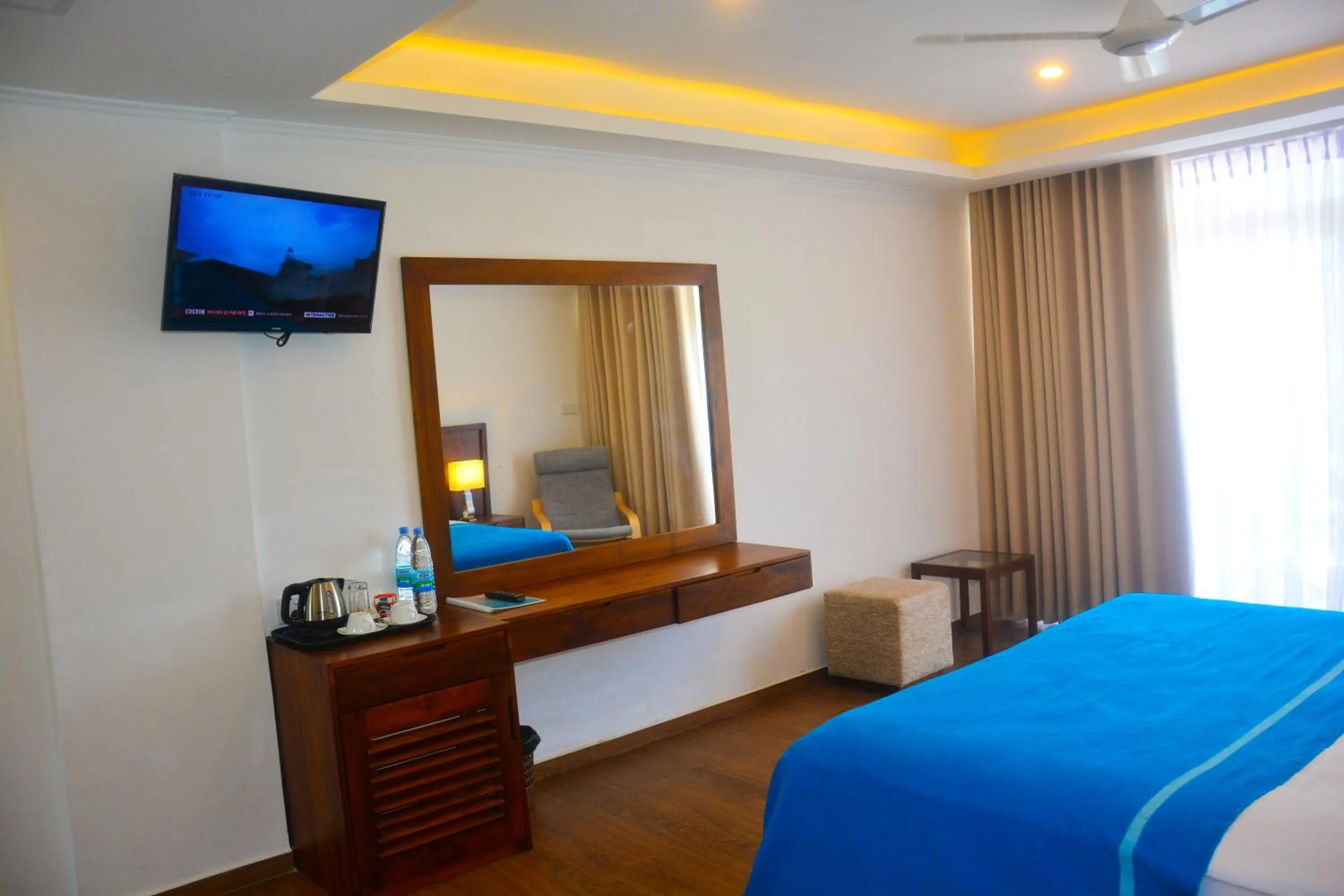 Bedroom, Bed in Sayura Beach Hotel