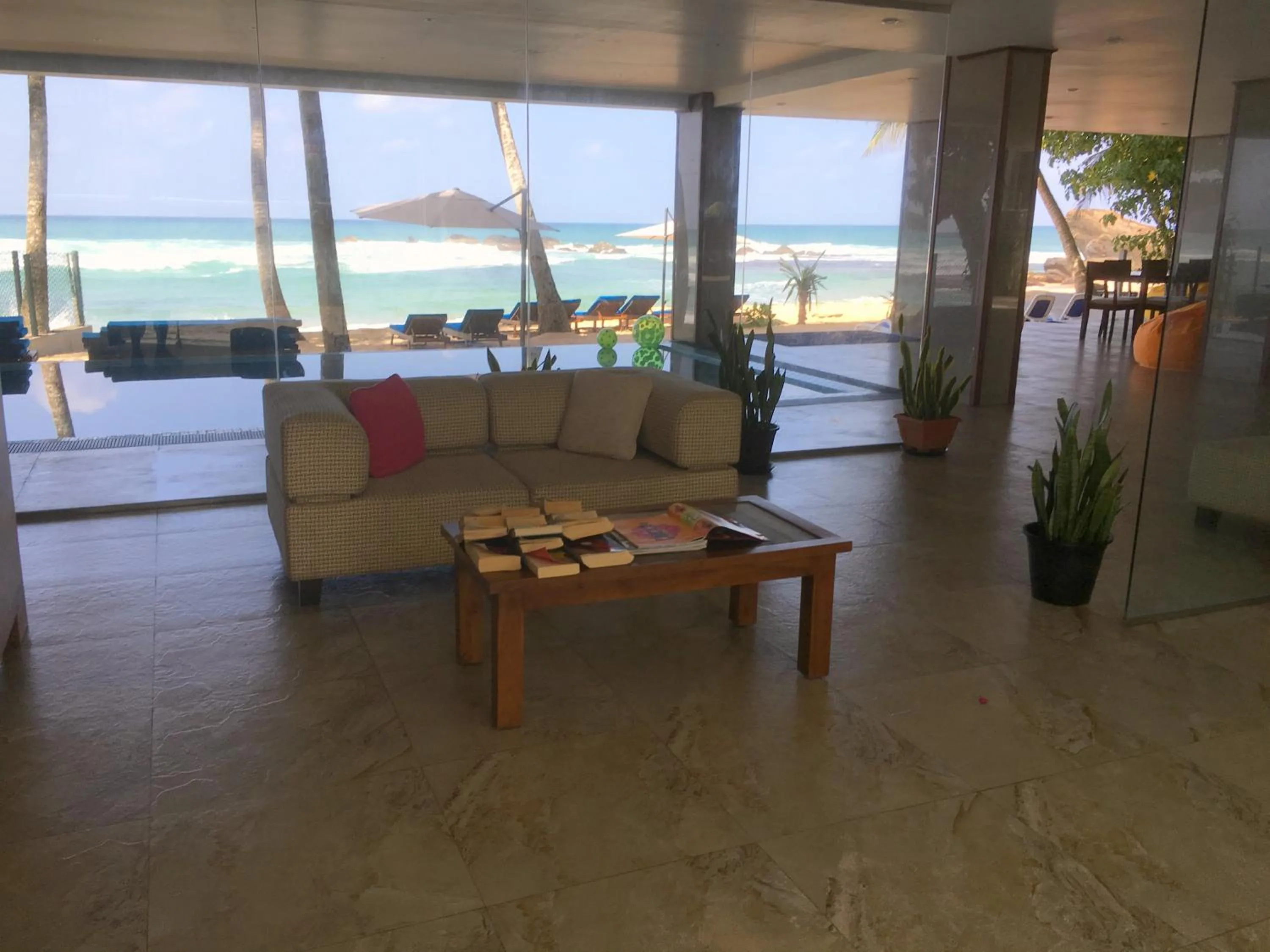 Sea view in Sayura Beach Hotel