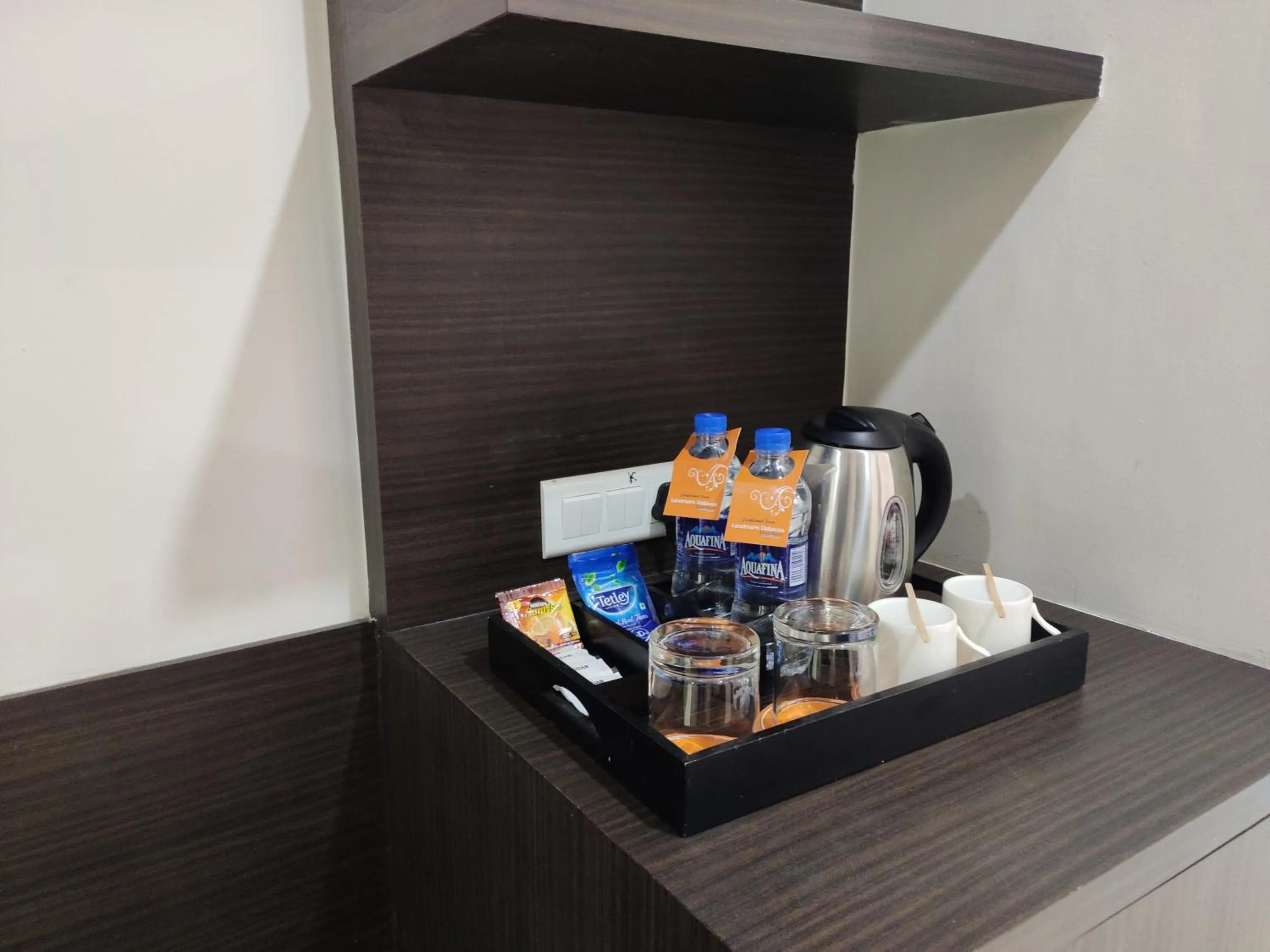 Coffee/tea facilities in Landmark Pallavaa Beach Resorts Mahabalipuram
