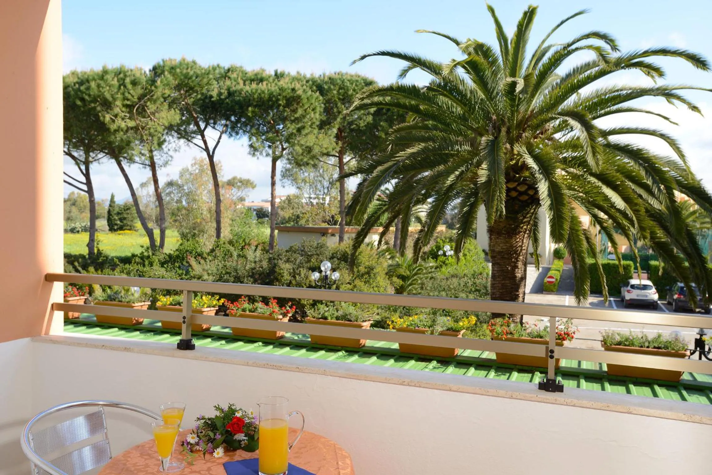 Balcony/Terrace in Hotel Oasis
