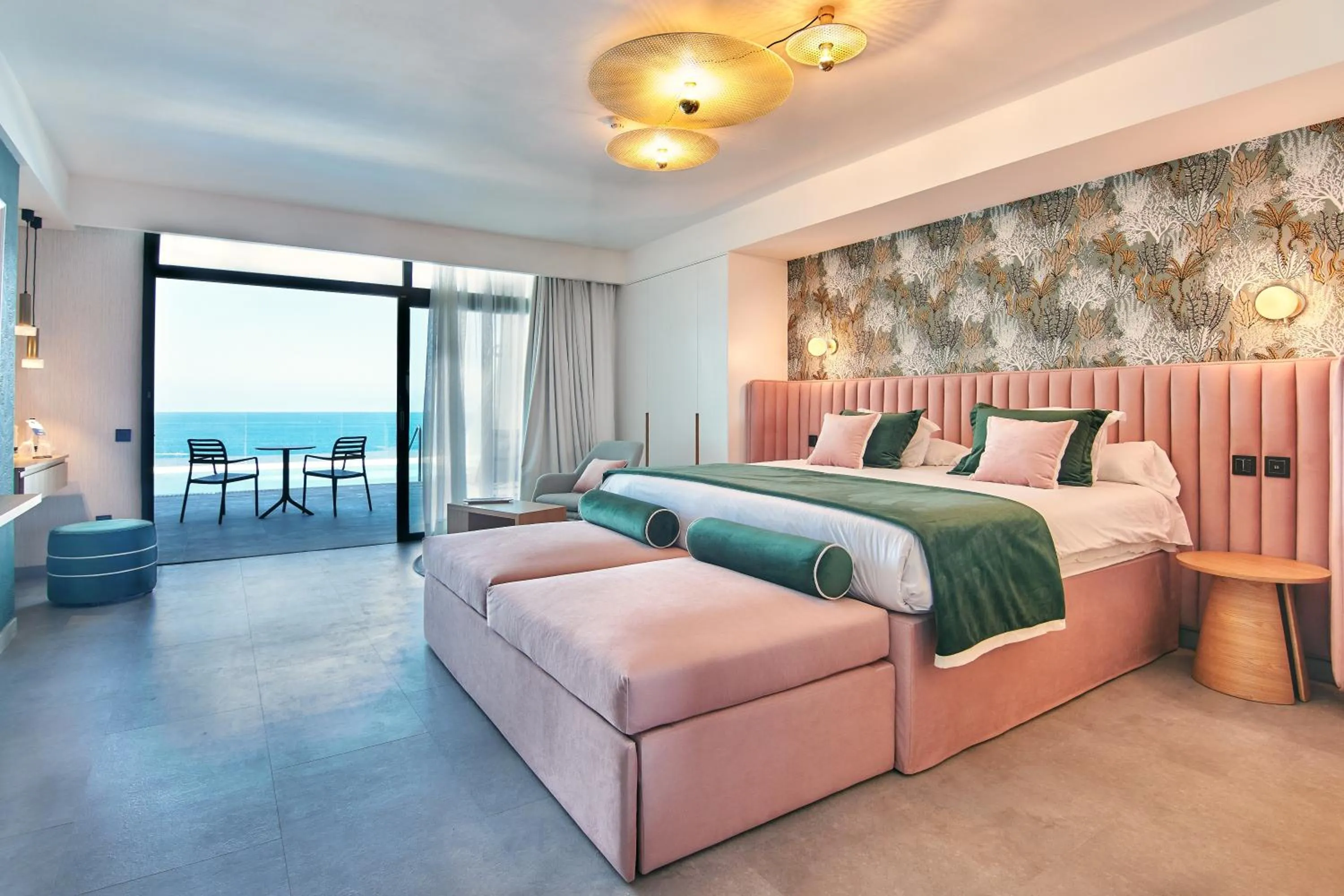 Bed in Gloria Palace Amadores Thalasso & Hotel