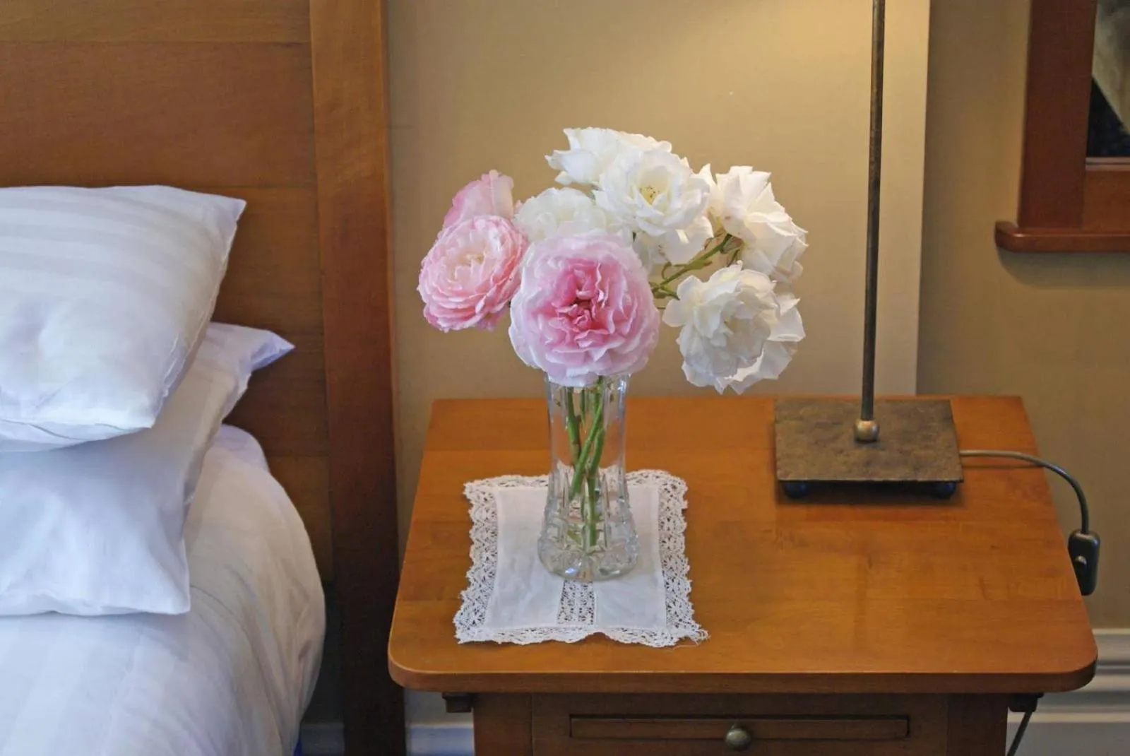 Decorative detail, Bed in Highland House Boutique Hotel