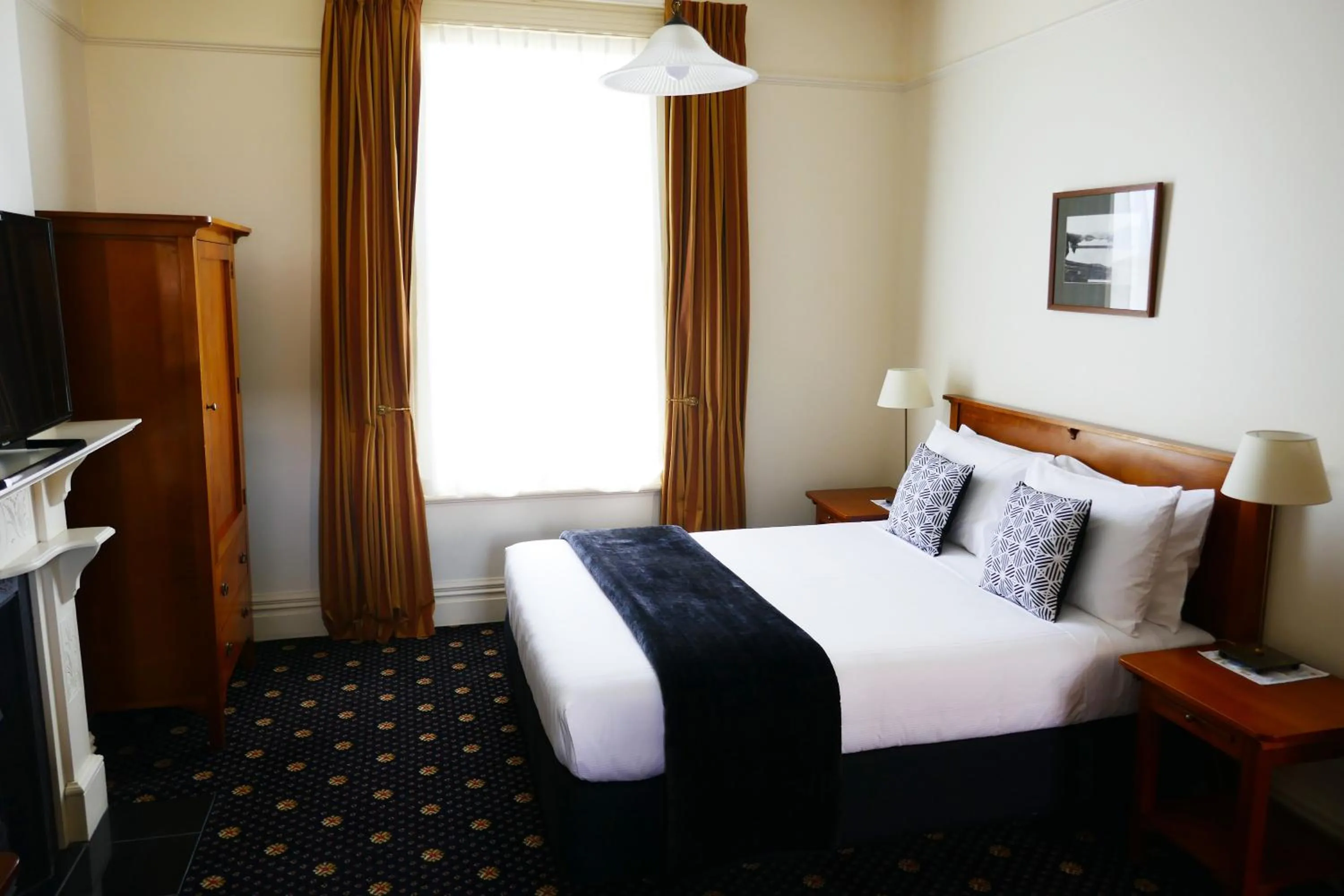 Bed in Highland House Boutique Hotel