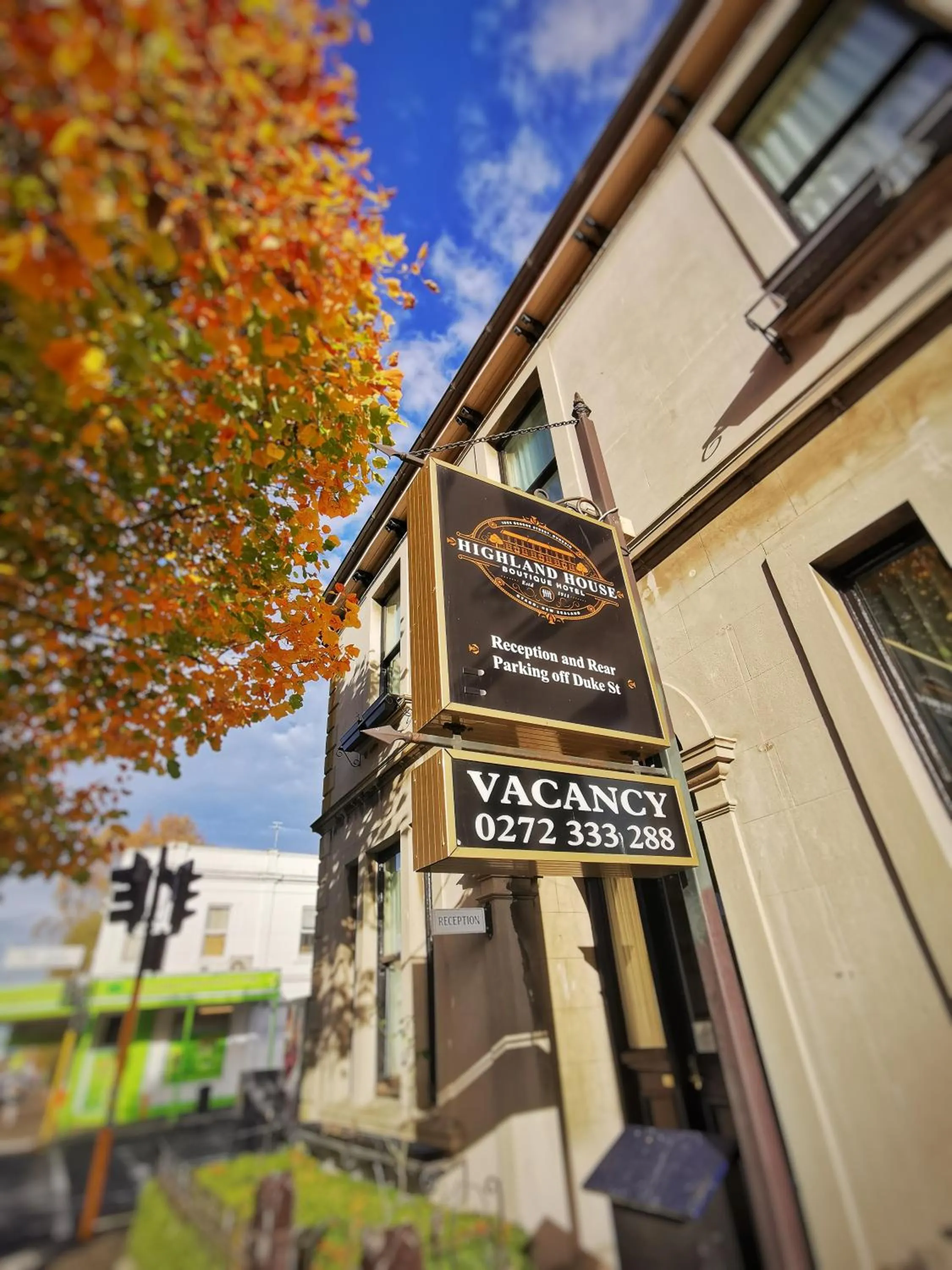 Property building in Highland House Boutique Hotel