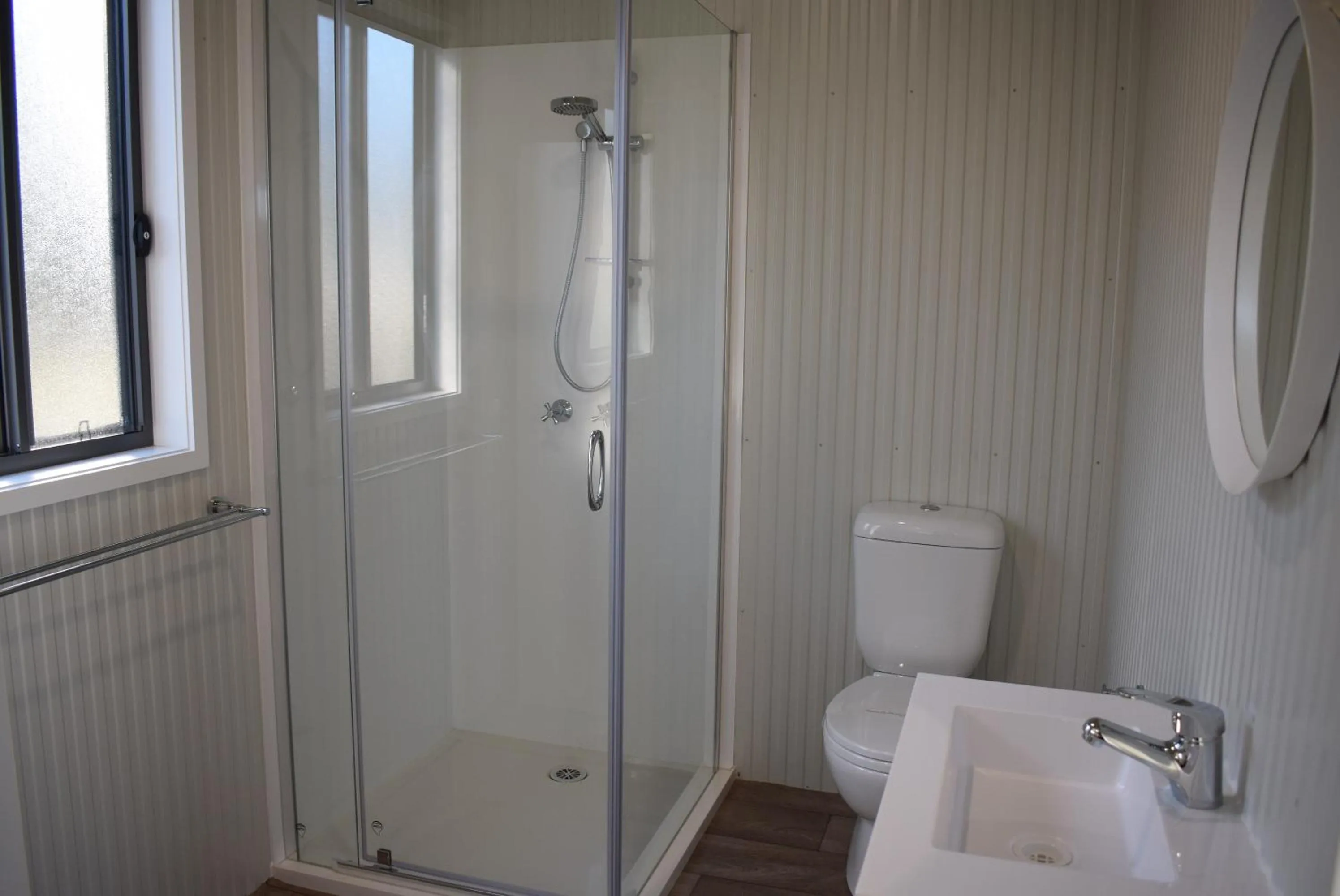 Shower in Bega Caravan Park