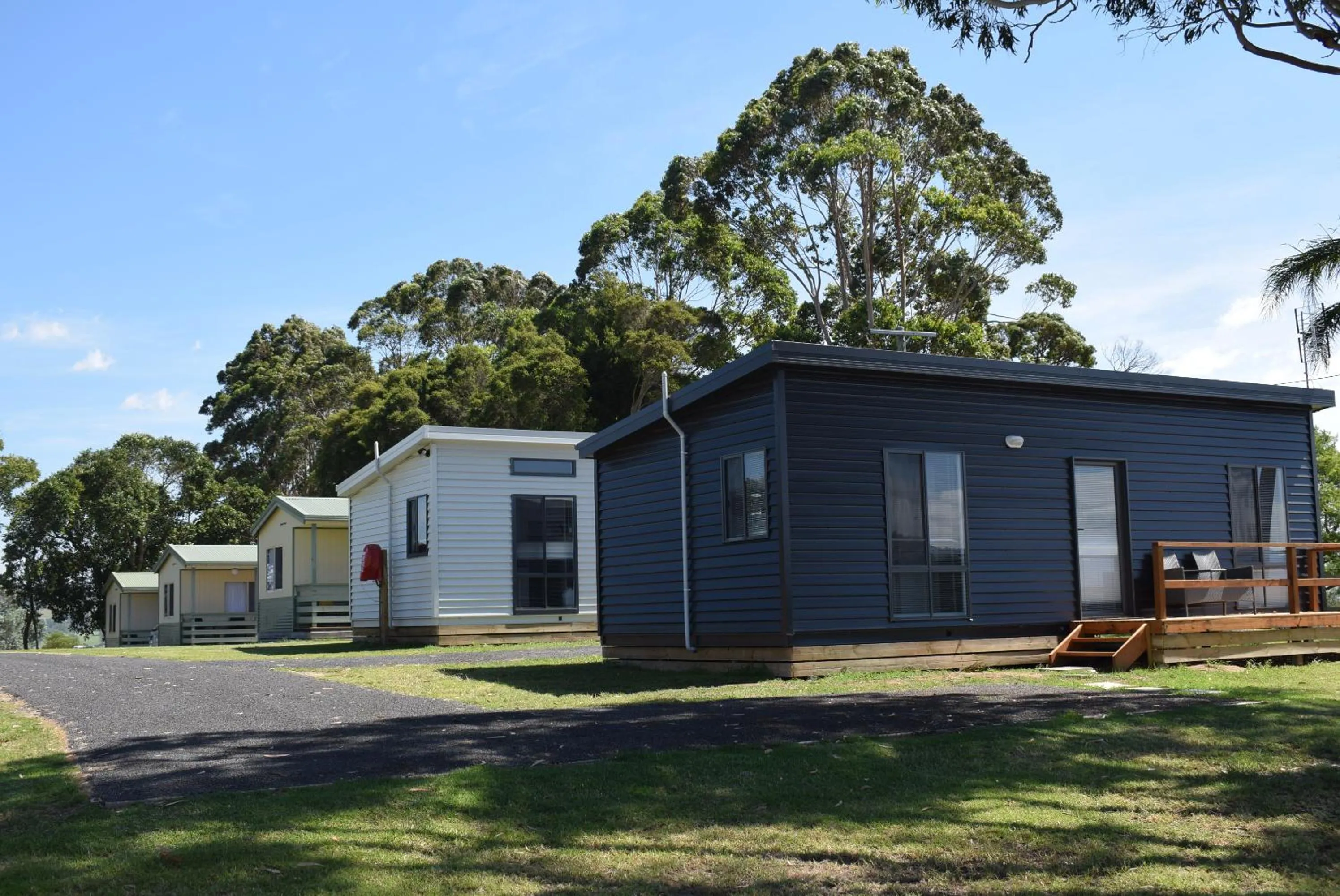 Property building in Bega Caravan Park