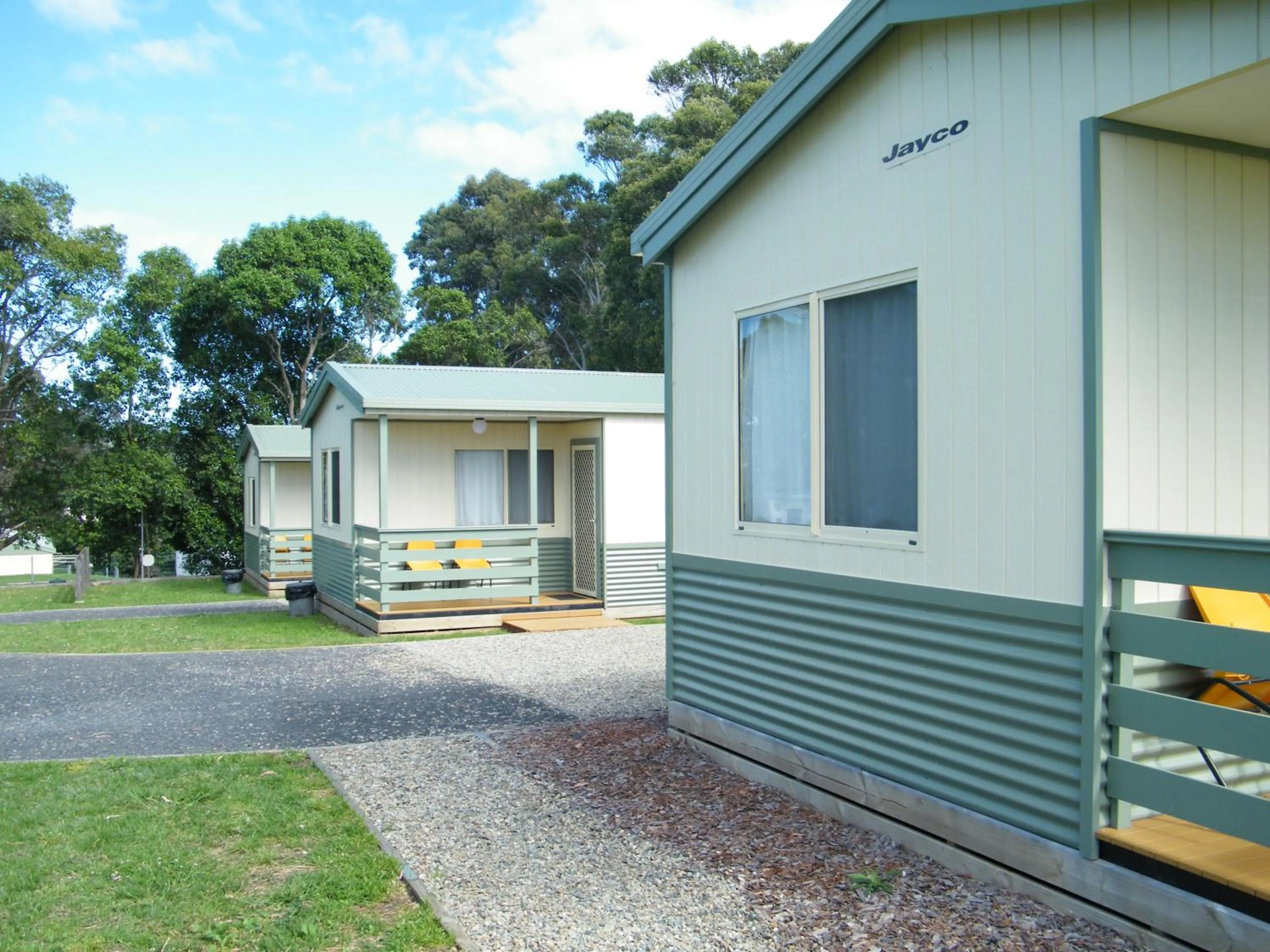Property building in Bega Caravan Park