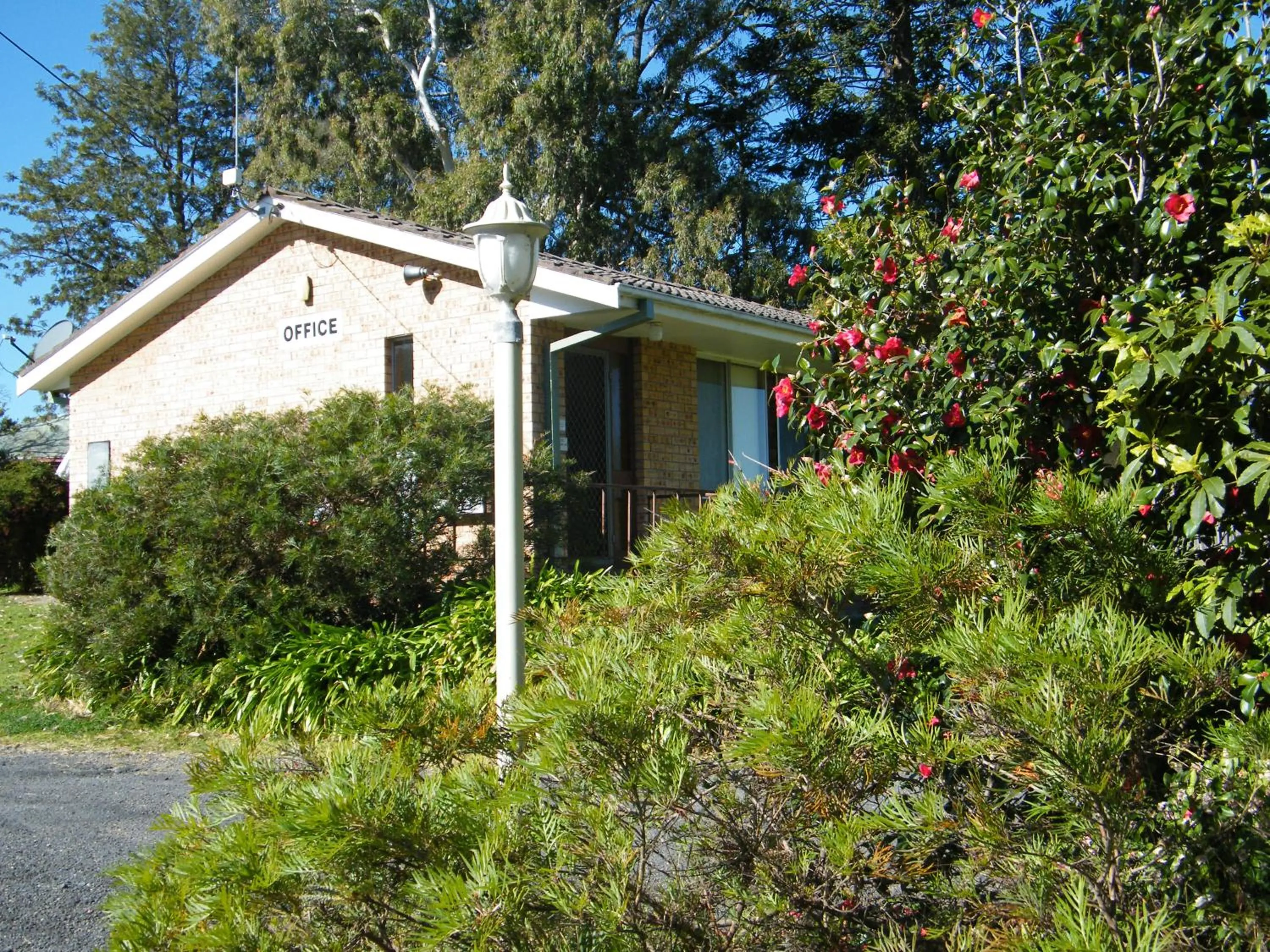 Facade/entrance in Bega Caravan Park