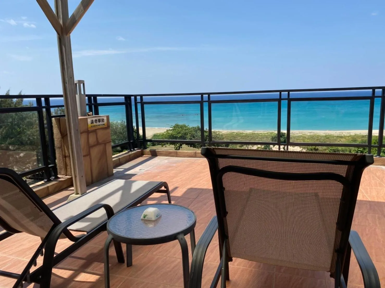 Balcony/Terrace in LoveSea 126 Beach Inn