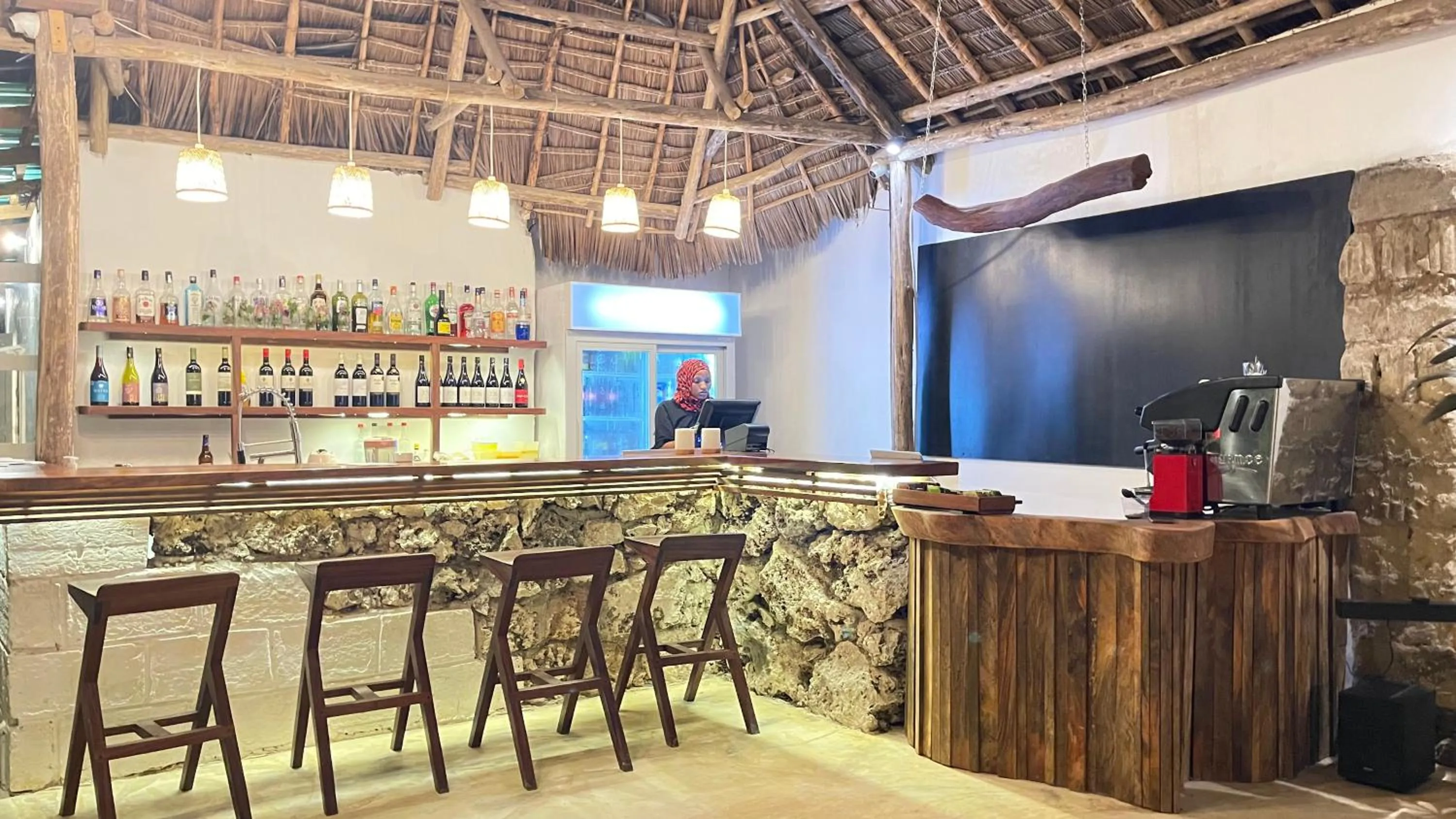 Lounge or bar in Atii Garden Bungalows