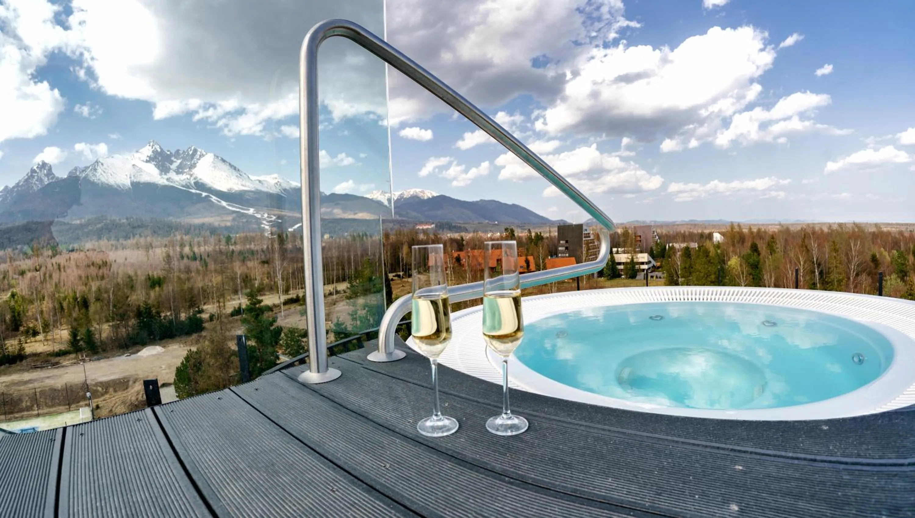 Spa and wellness centre/facilities in PRIVILEGED LESNÁ - with Garden Terrace