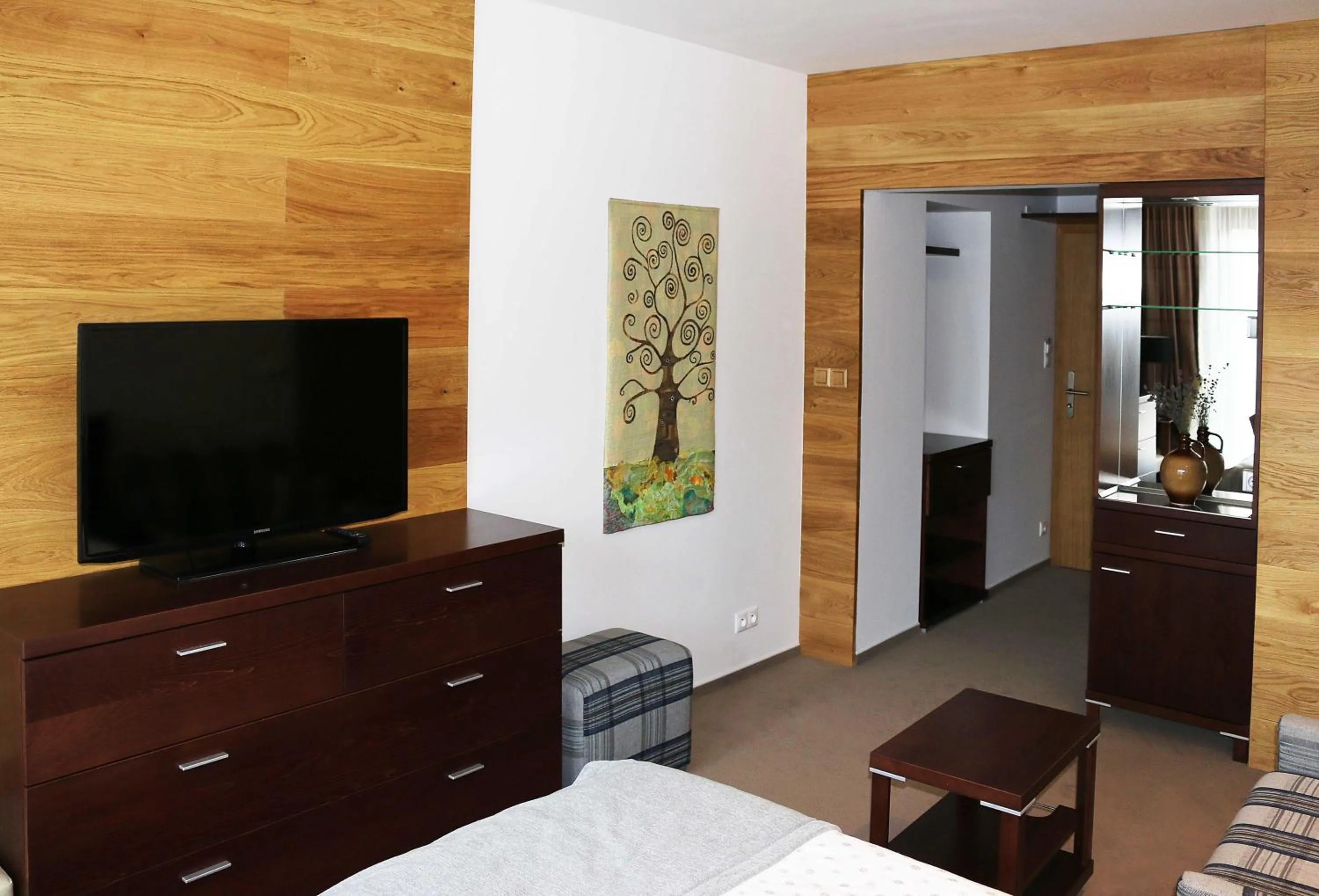 Photo of the whole room, Bed in PRIVILEGED LESNÁ - with Garden Terrace