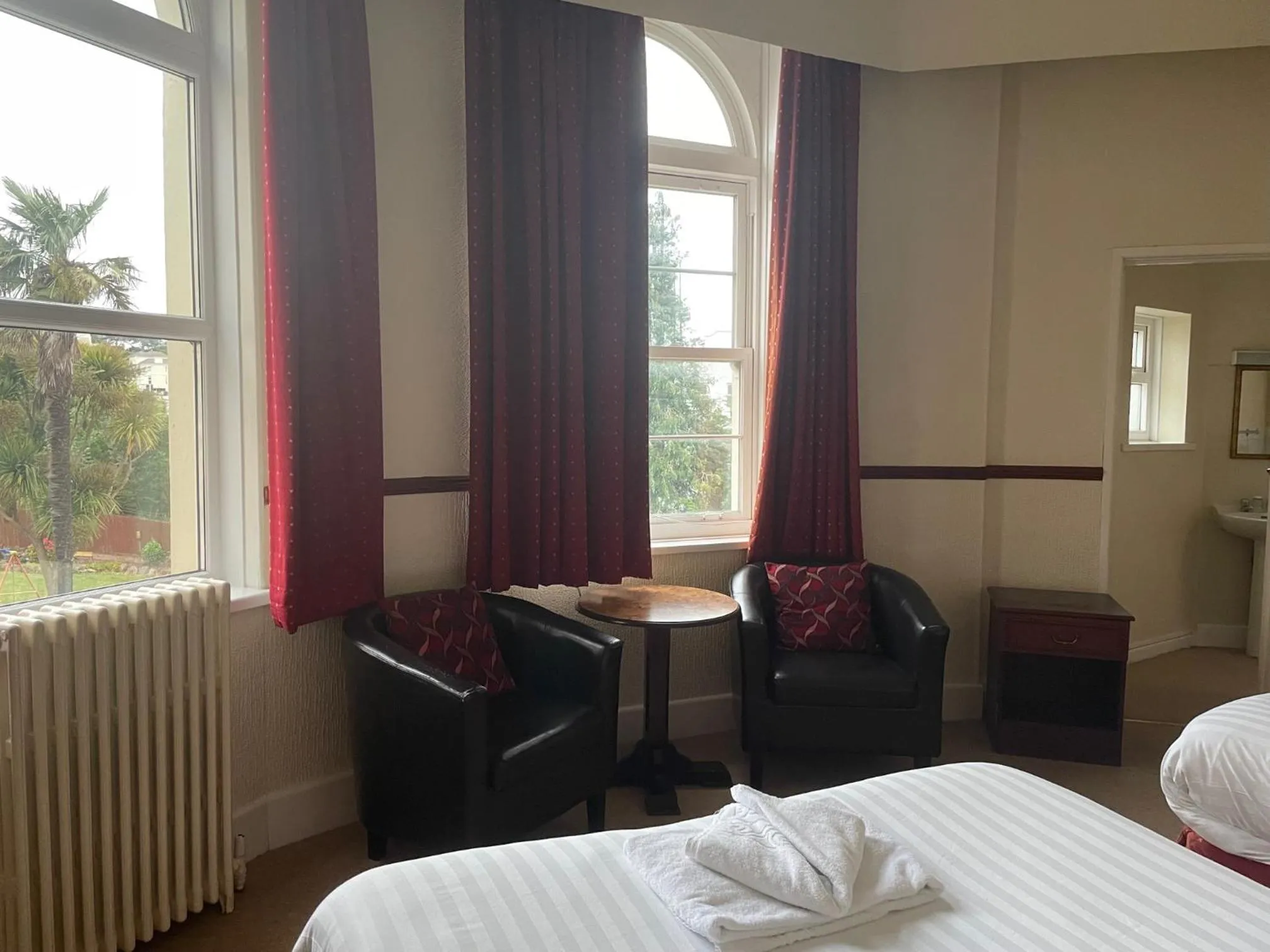 Seating area in Seascape Hotel