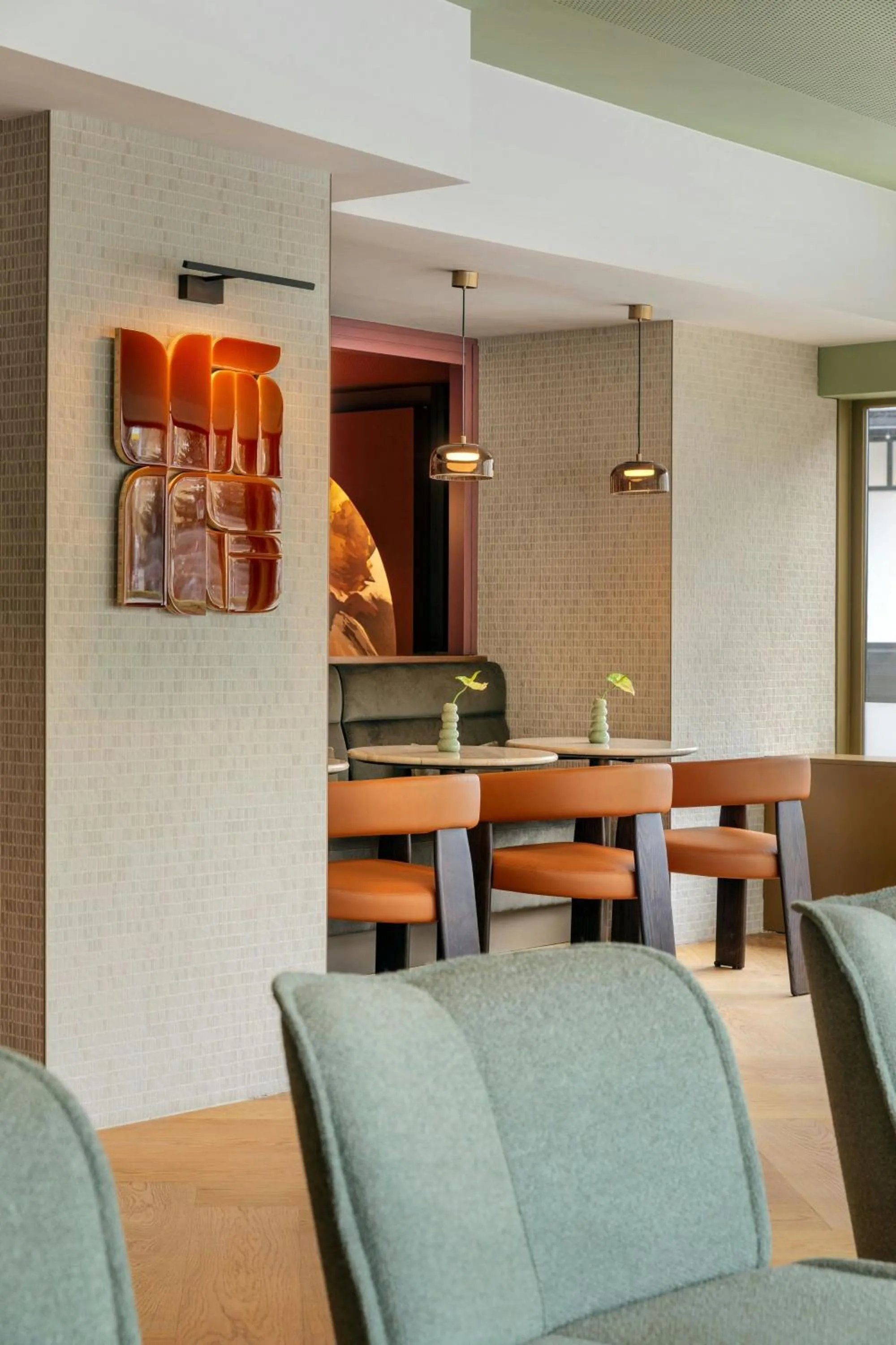 Lounge or bar in Amsterdam Marriott Hotel