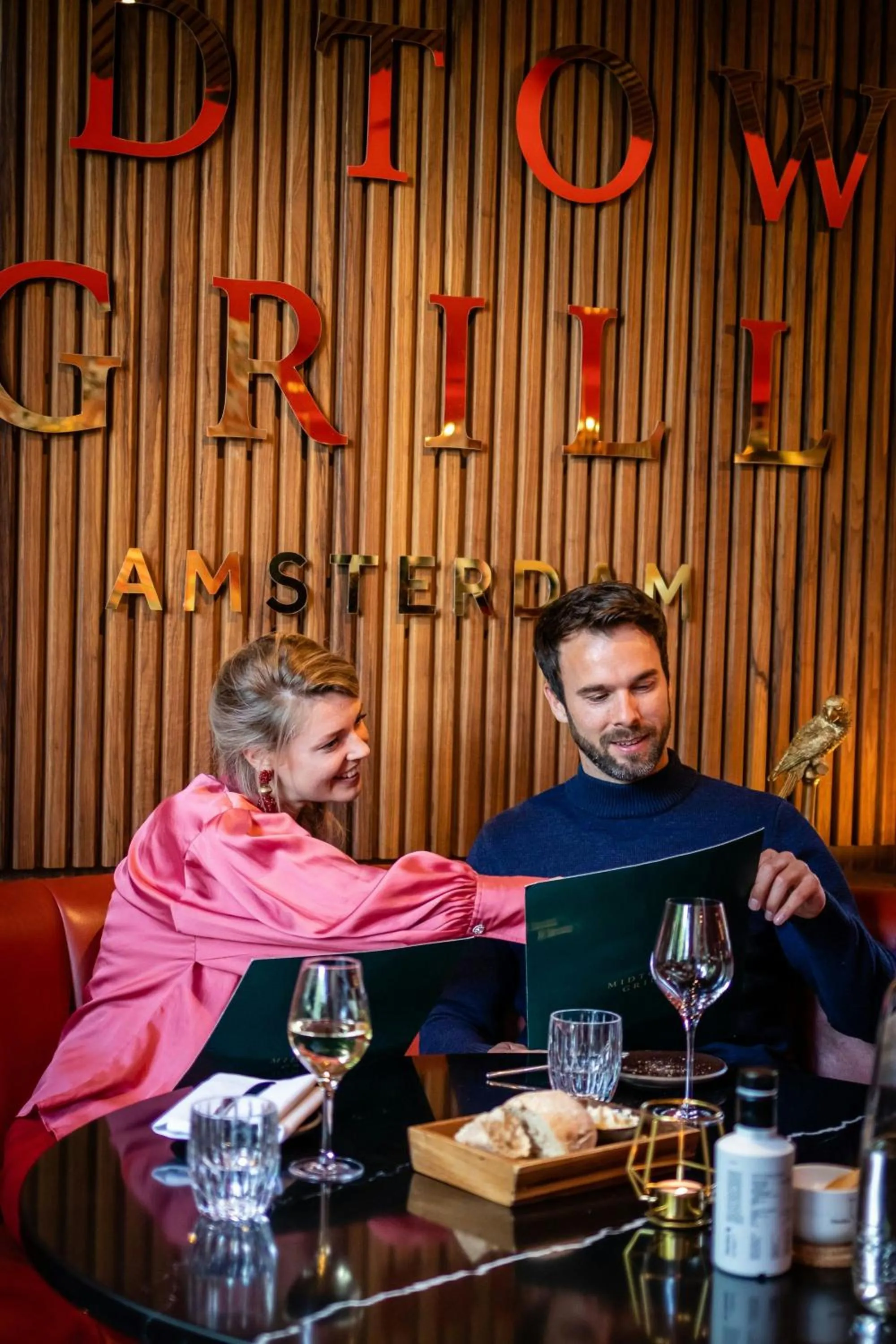 Restaurant/places to eat in Amsterdam Marriott Hotel