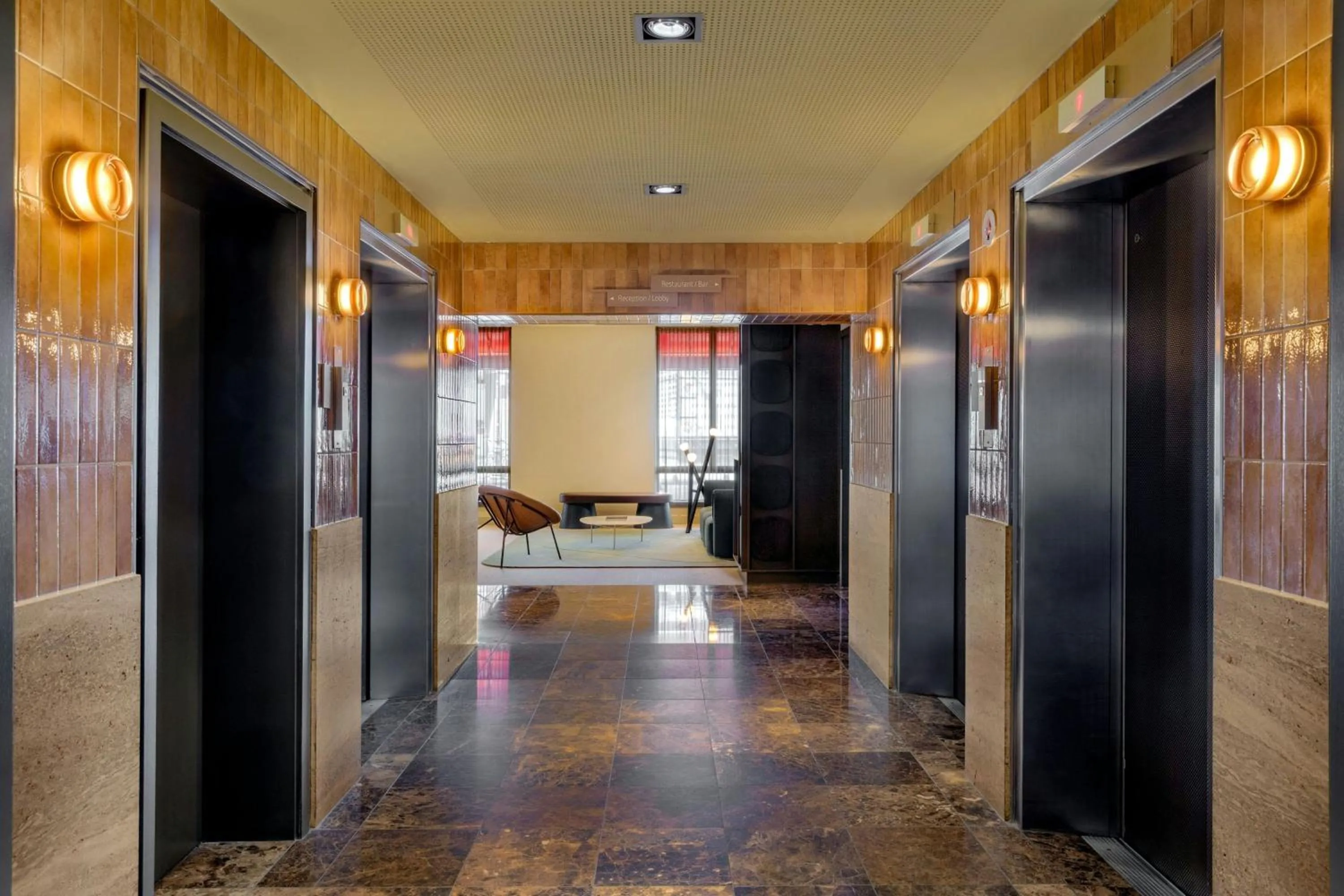 View (from property/room) in Amsterdam Marriott Hotel