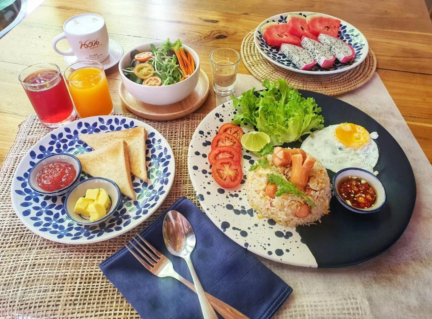 Food in Norn Talay Surin Beach Phuket