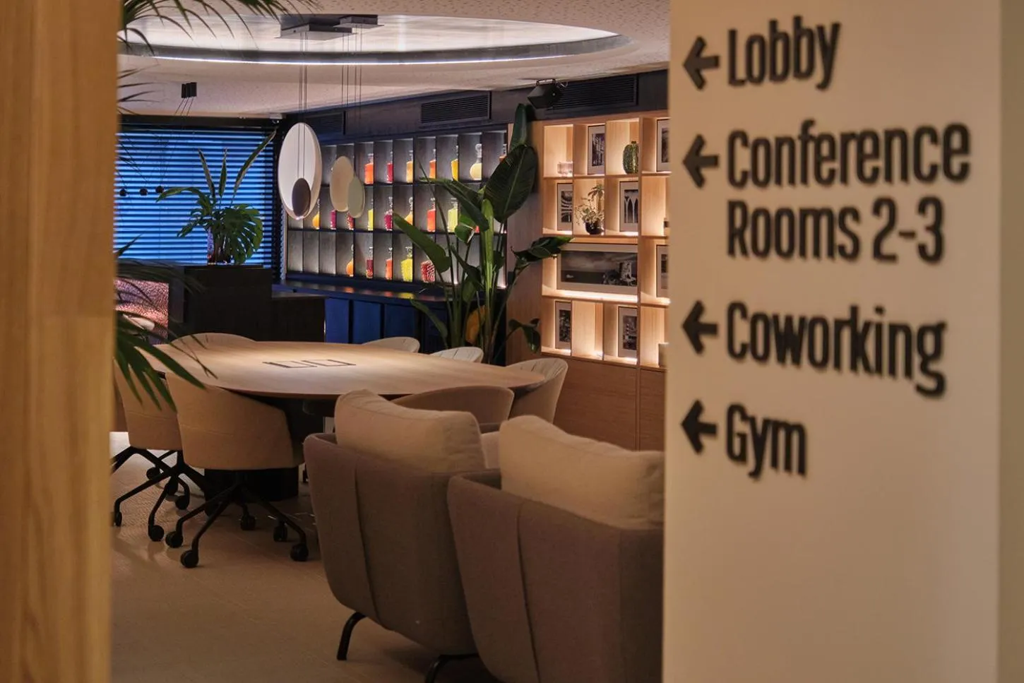 Seating area in Nakar Hotel