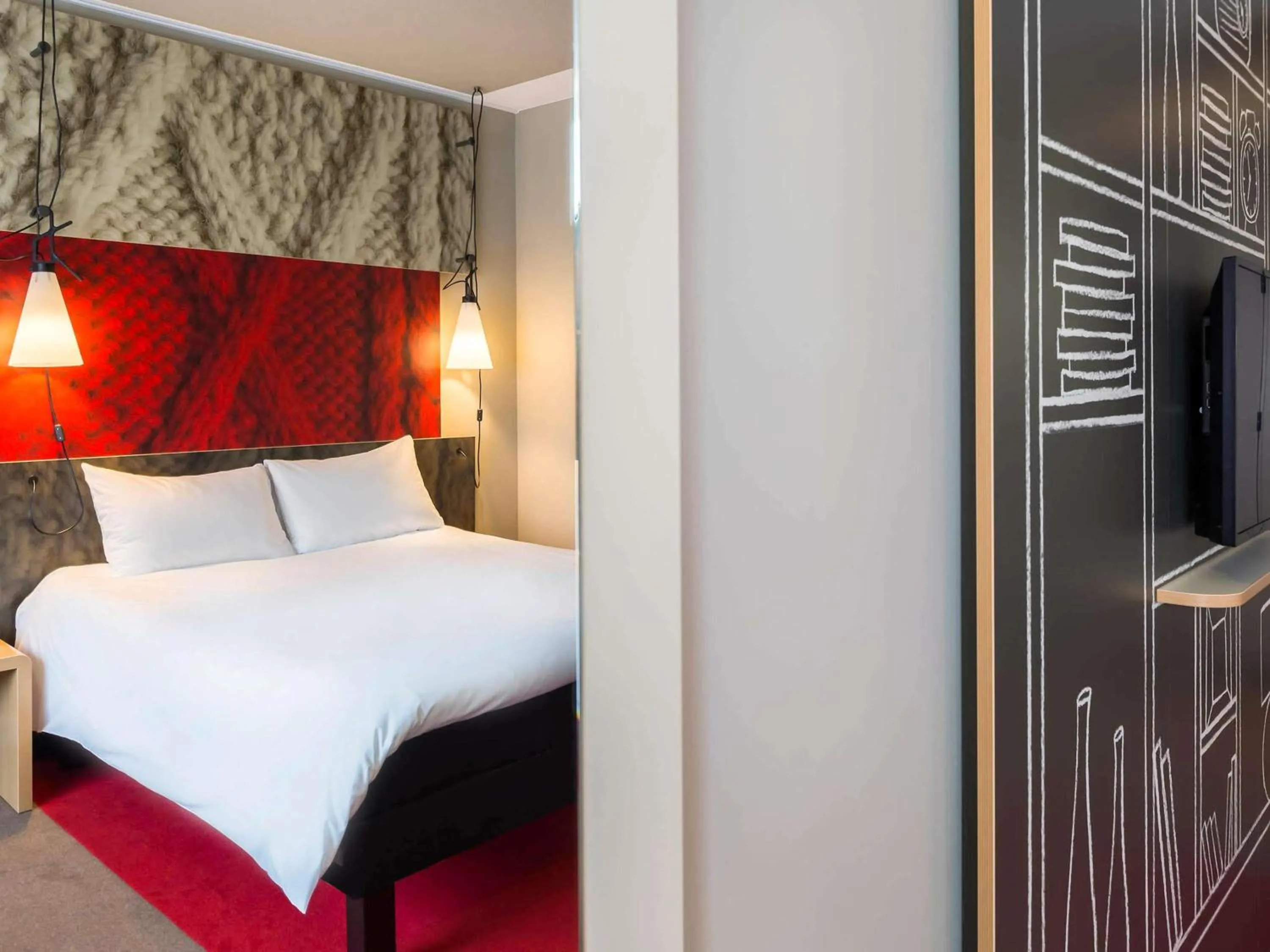 Bedroom, Bed in Ibis Wroclaw Centrum