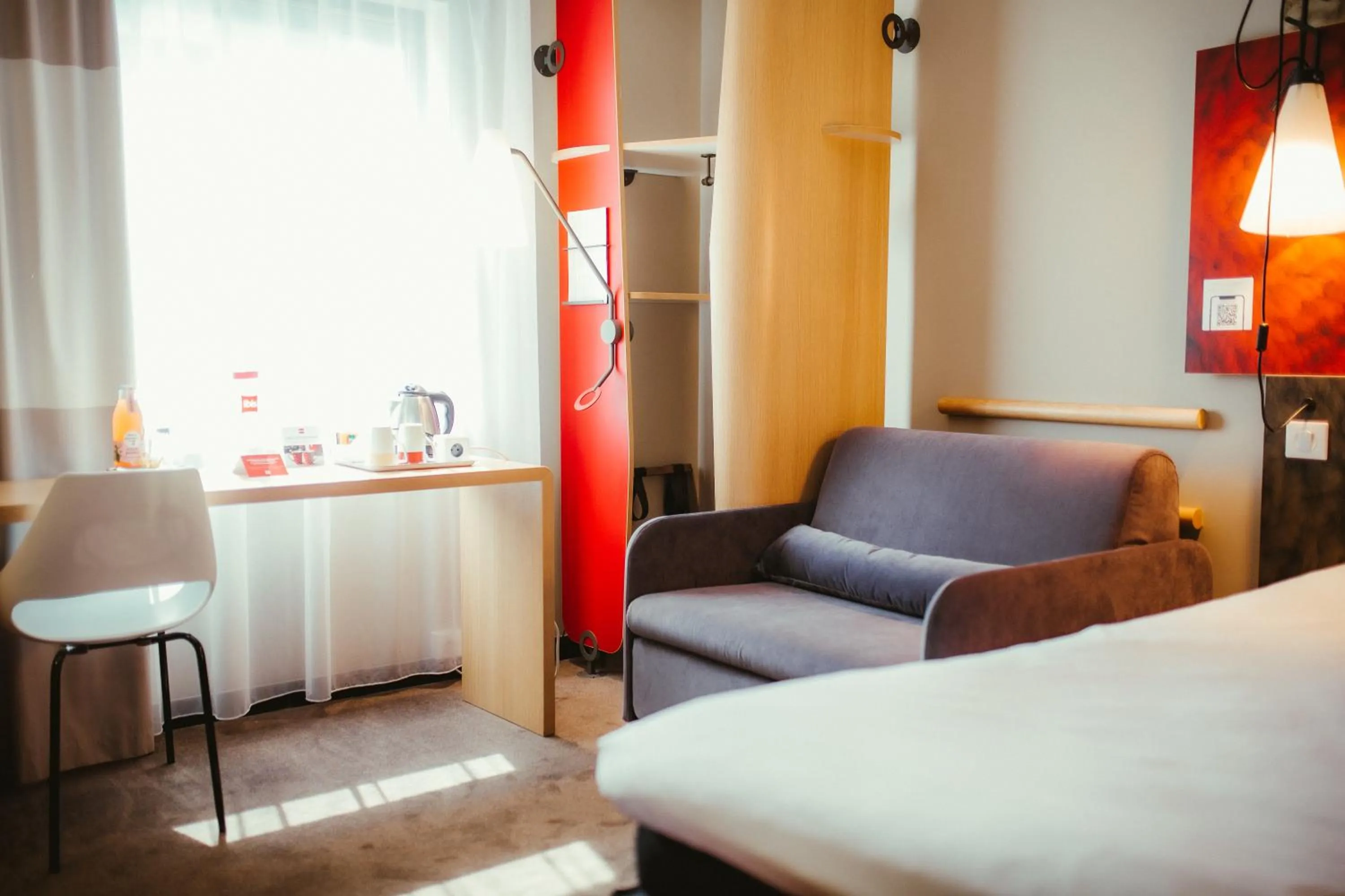 Bed in Ibis Wroclaw Centrum
