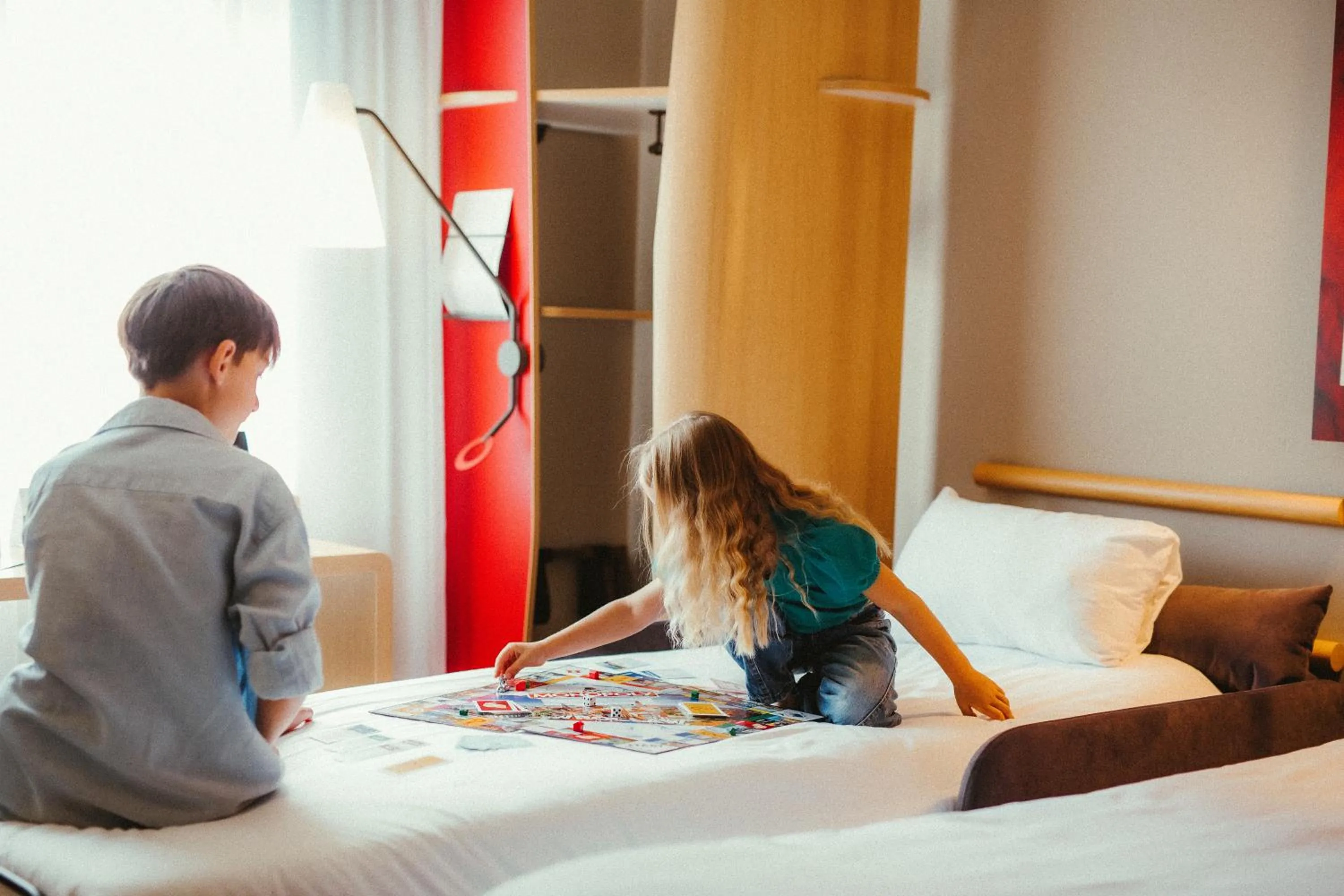 People, Bed in Ibis Wroclaw Centrum