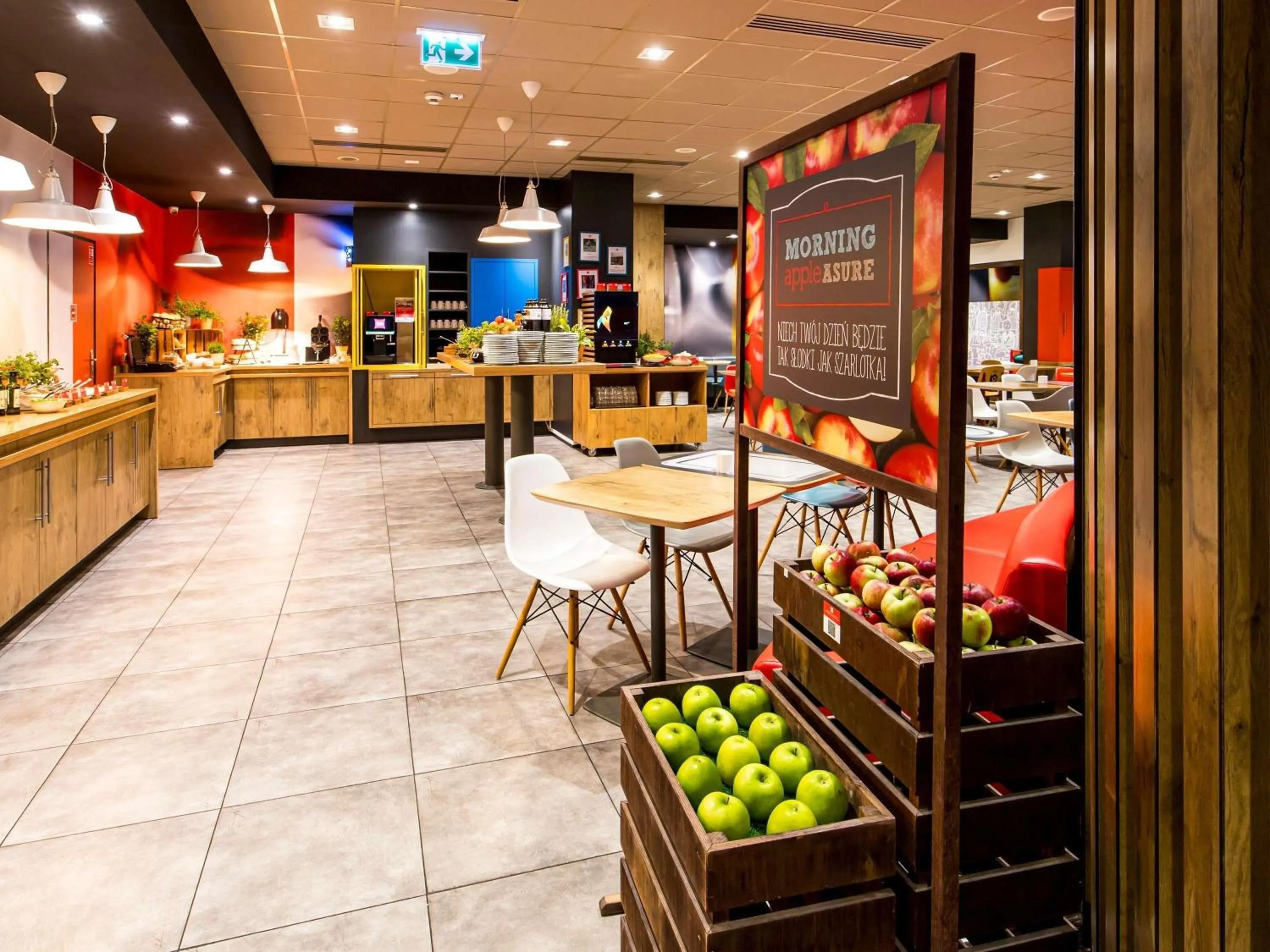 Breakfast in Ibis Wroclaw Centrum