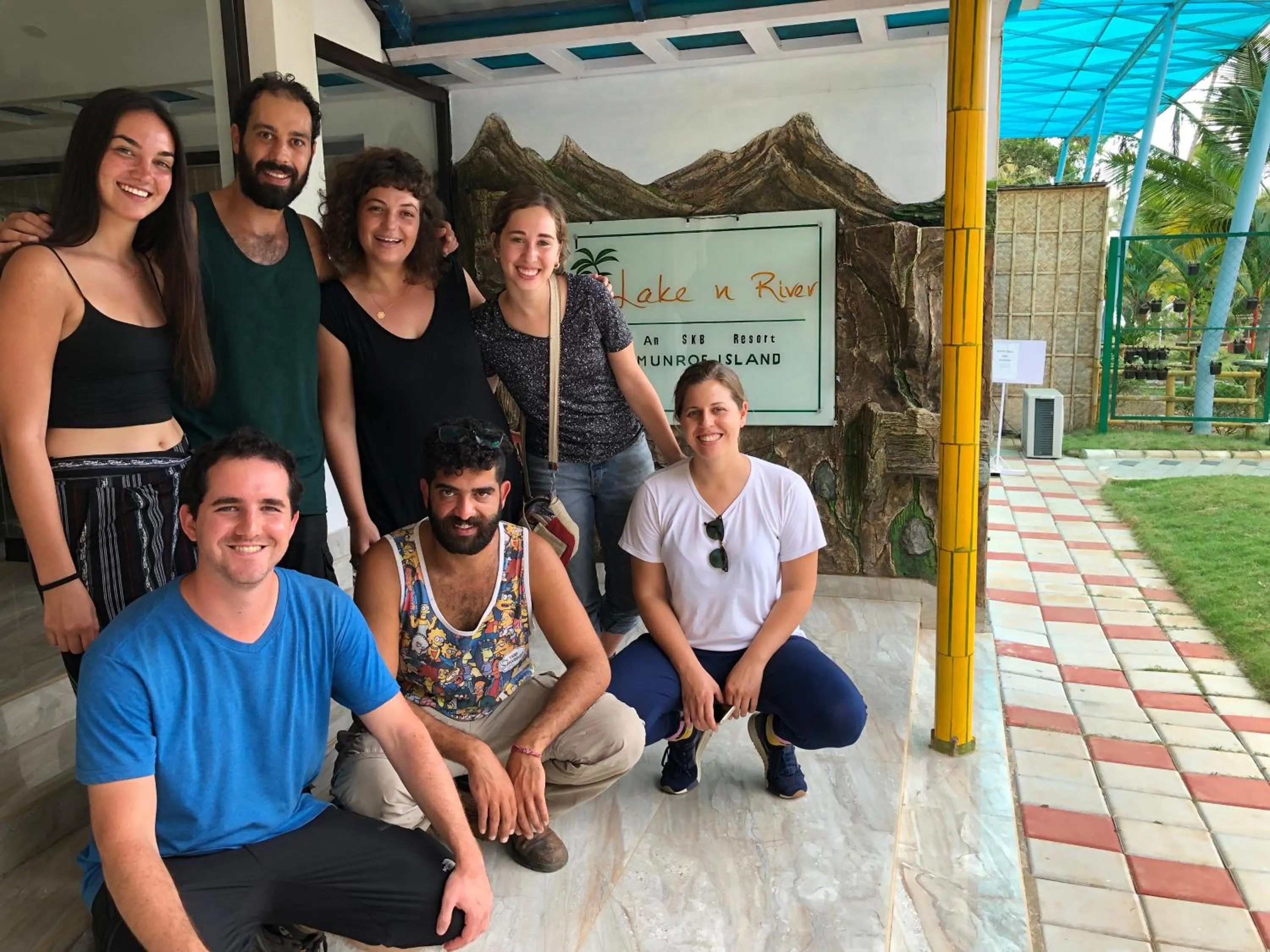 People in Lake N River Resort Munroe Island