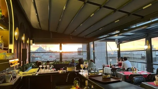 Balcony/Terrace in Glamour Hotel Istanbul Sirkeci