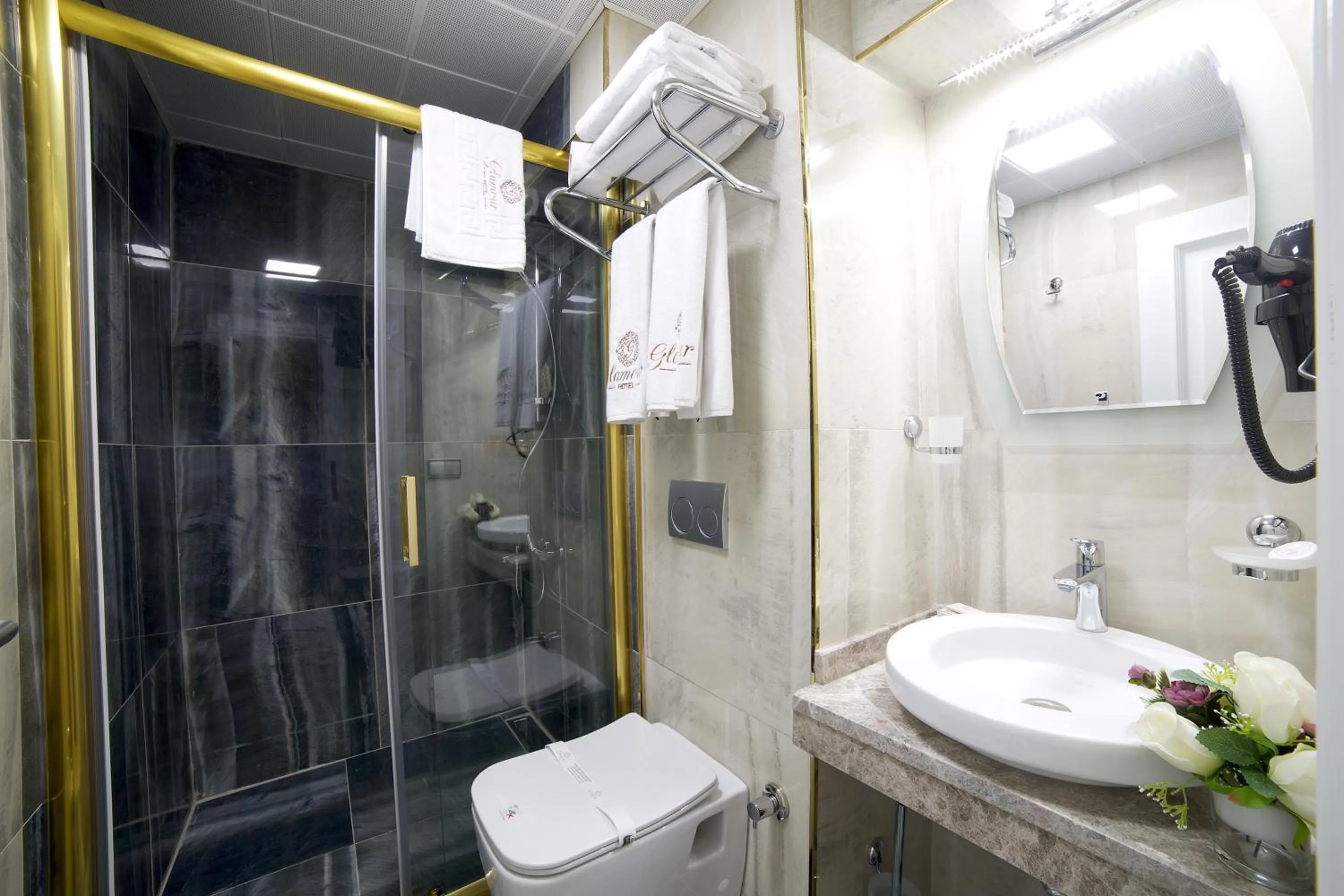 Bathroom in Glamour Hotel Istanbul Sirkeci