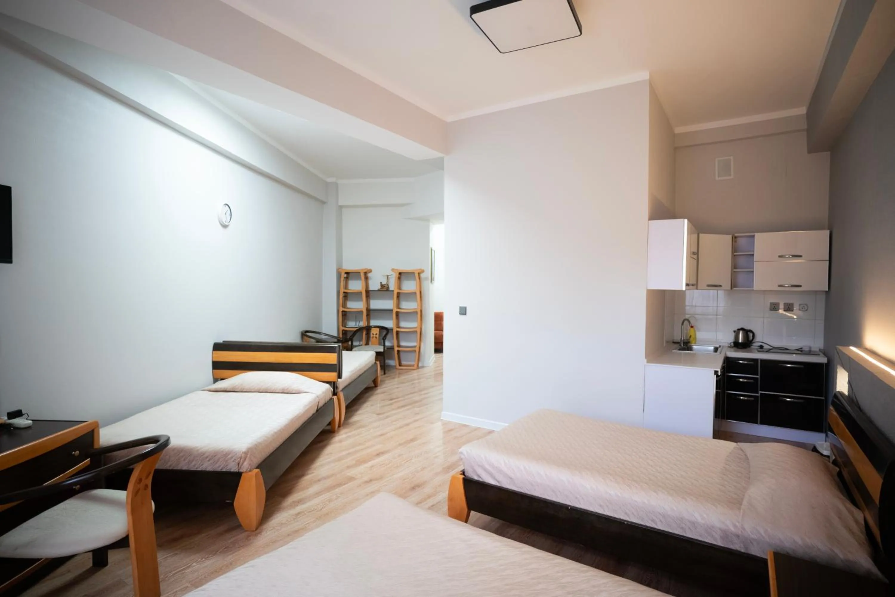 Bed in Tsolmon's Serviced Apartments