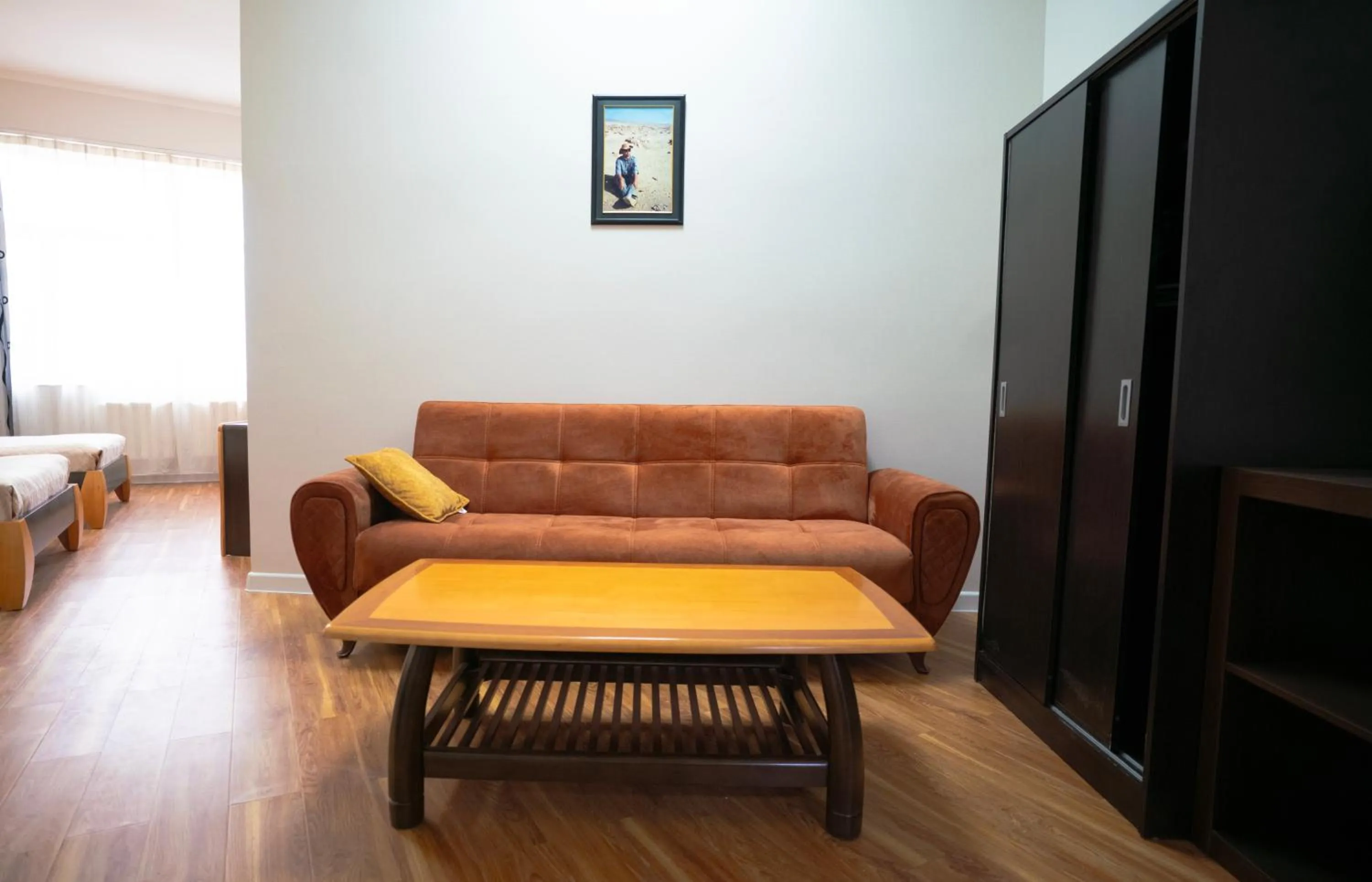 Seating area, Bed in Tsolmon's Serviced Apartments