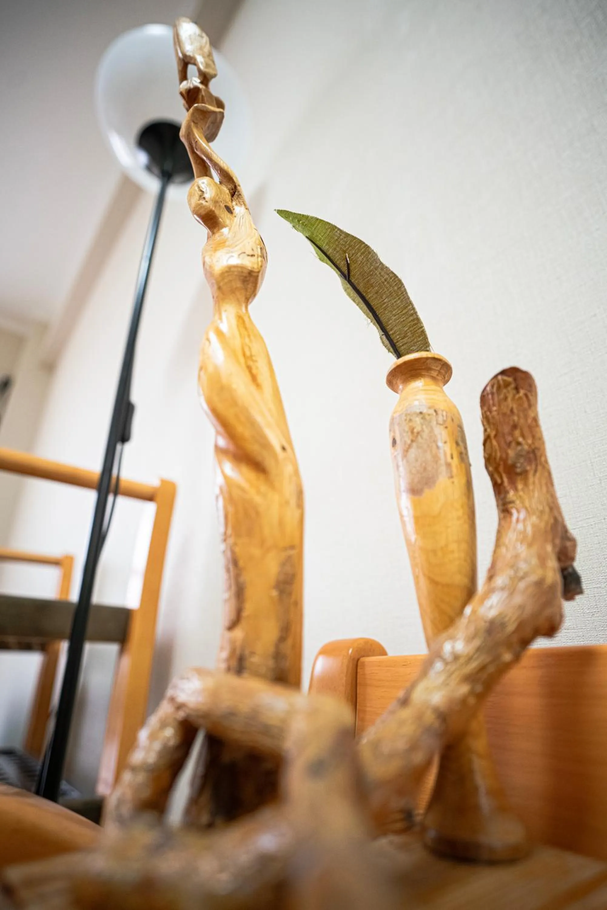 Decorative detail, Bed in Tsolmon's Serviced Apartments