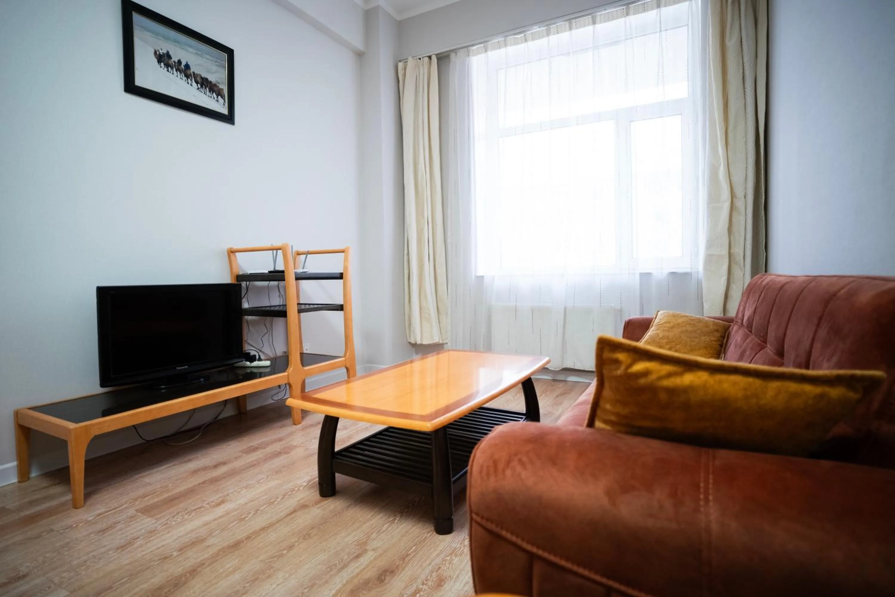 Living room in Tsolmon's Serviced Apartments