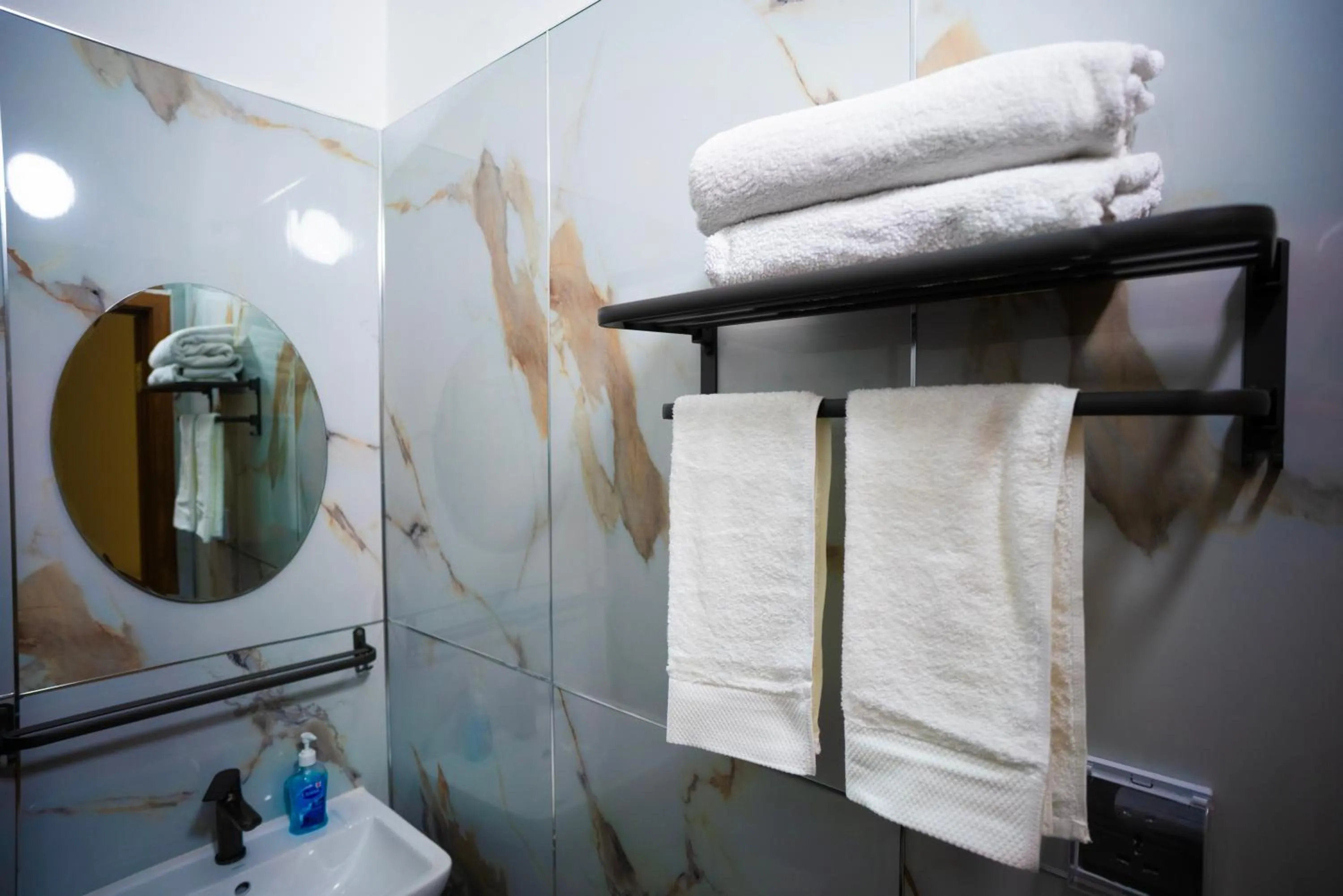 Bathroom in Tsolmon's Serviced Apartments