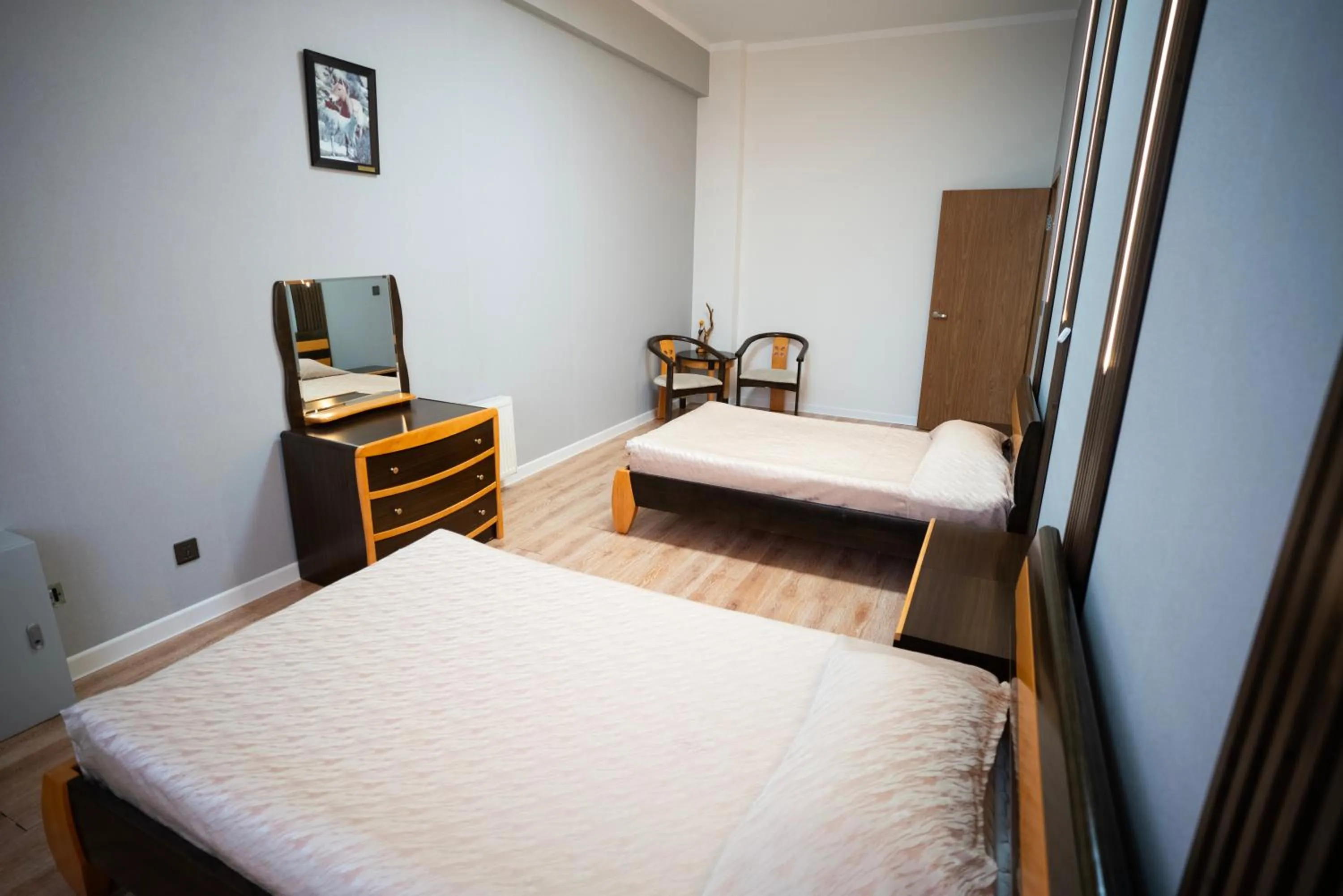 Bed in Tsolmon's Serviced Apartments