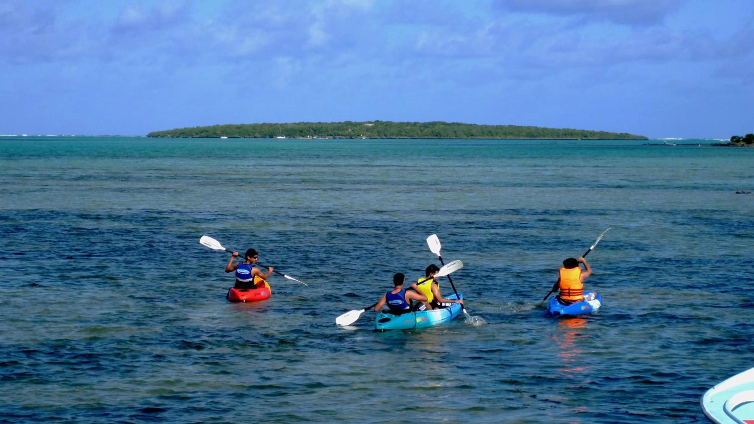 Canoeing in Coco Villa
