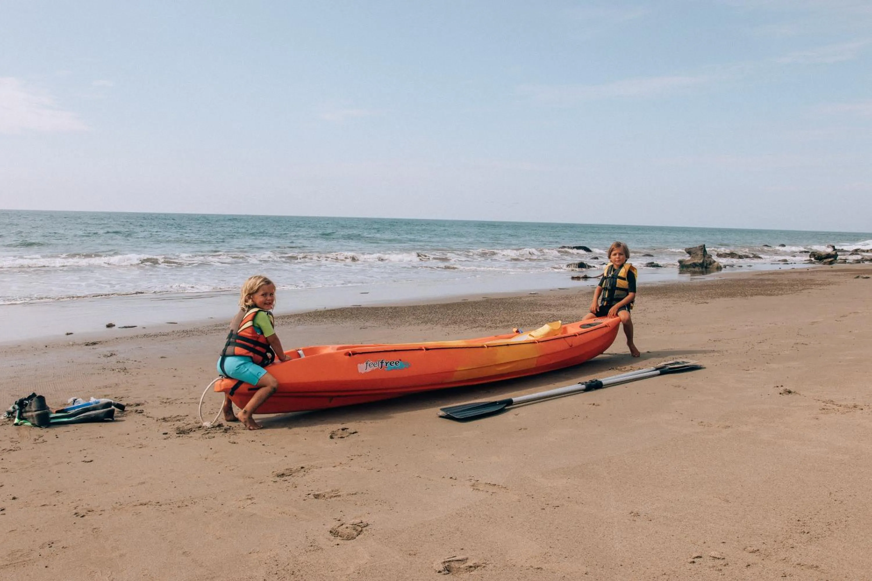 Beach in Baja Canoas Hotel